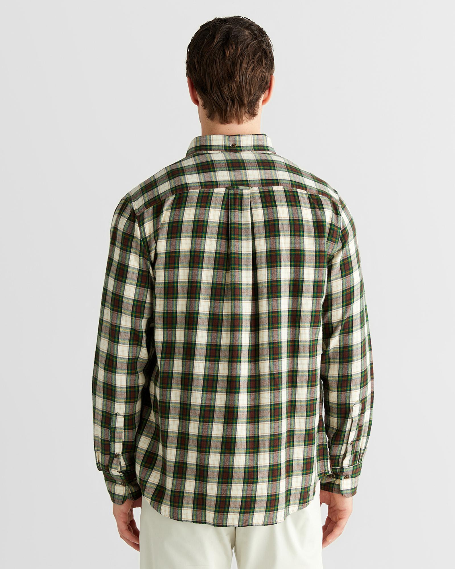 GANT Erkek Krem Regular Fit Düğmeli Gömlek