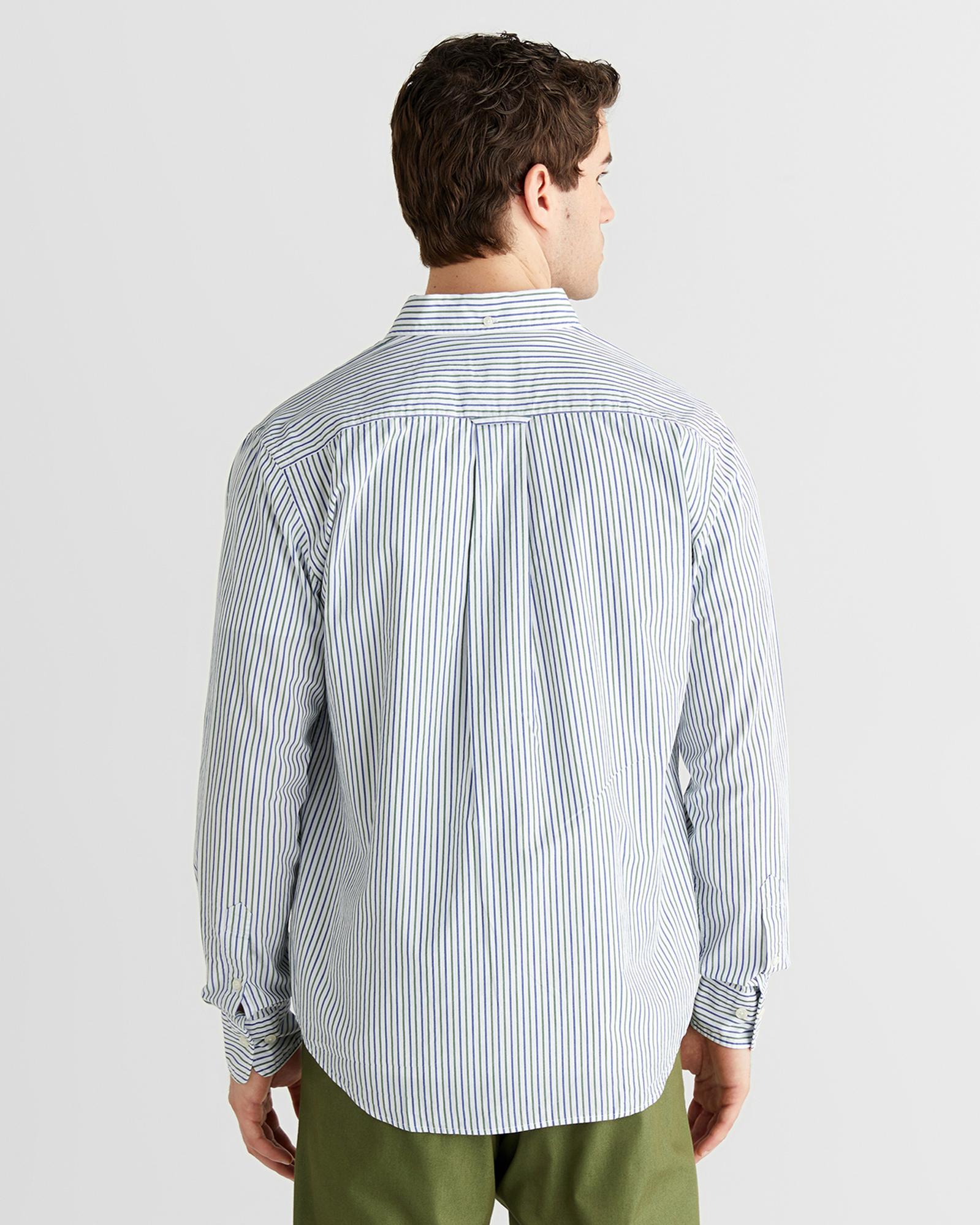 GANT Erkek Yeşil Regular Fit Düğmeli Gömlek