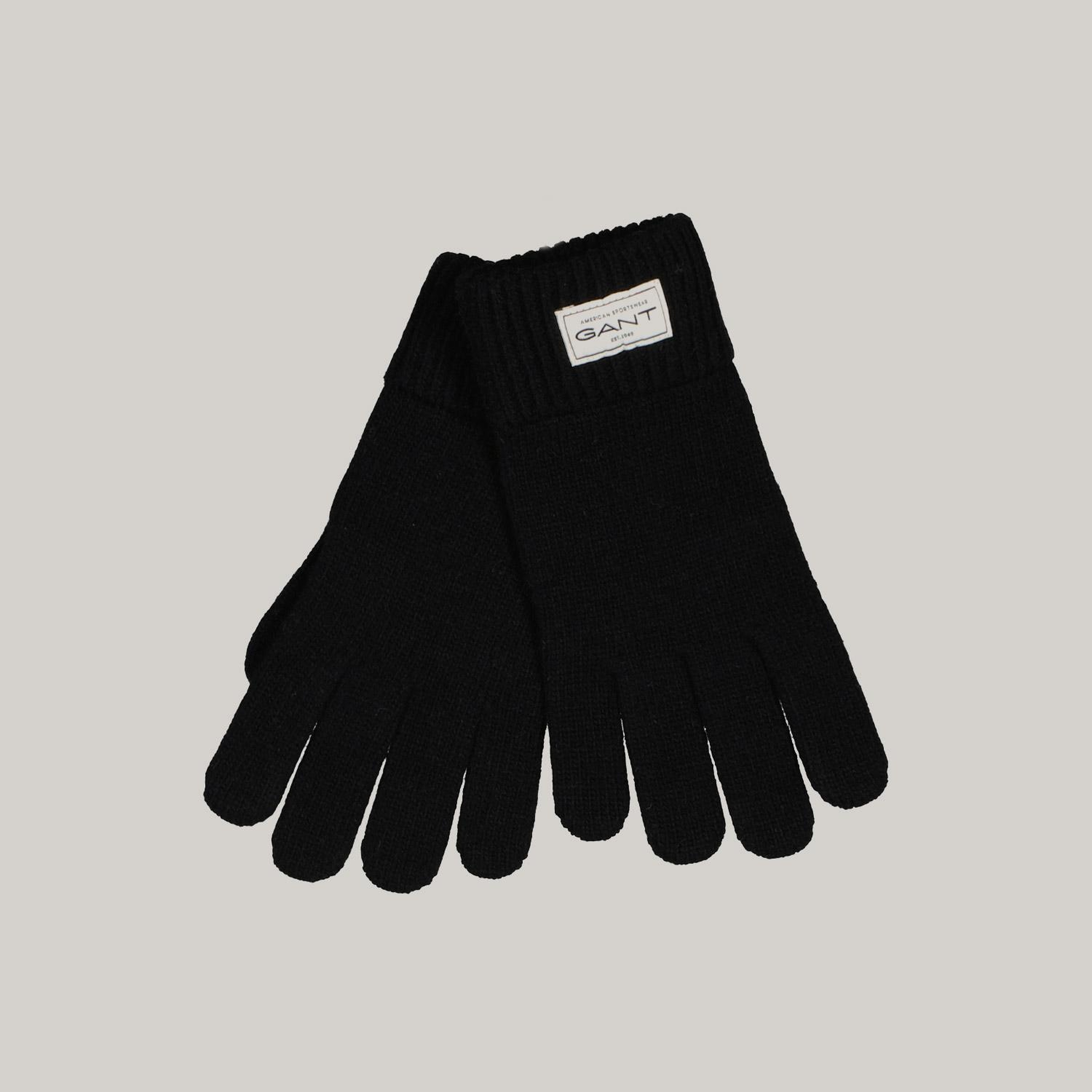 GANT Unisex Siyah Eldiven