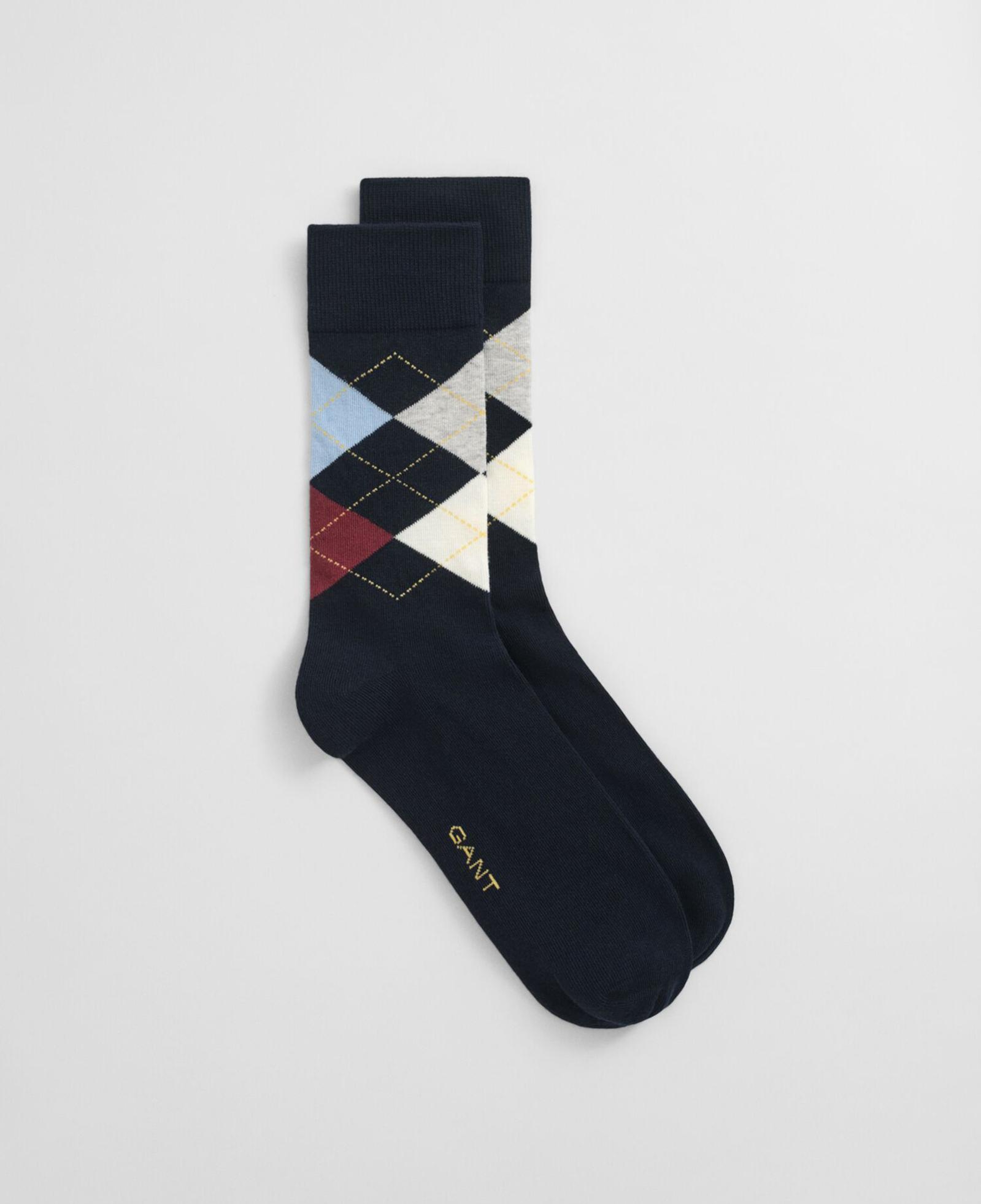 GANT Unisex Lacivert Standart Fit Çorap