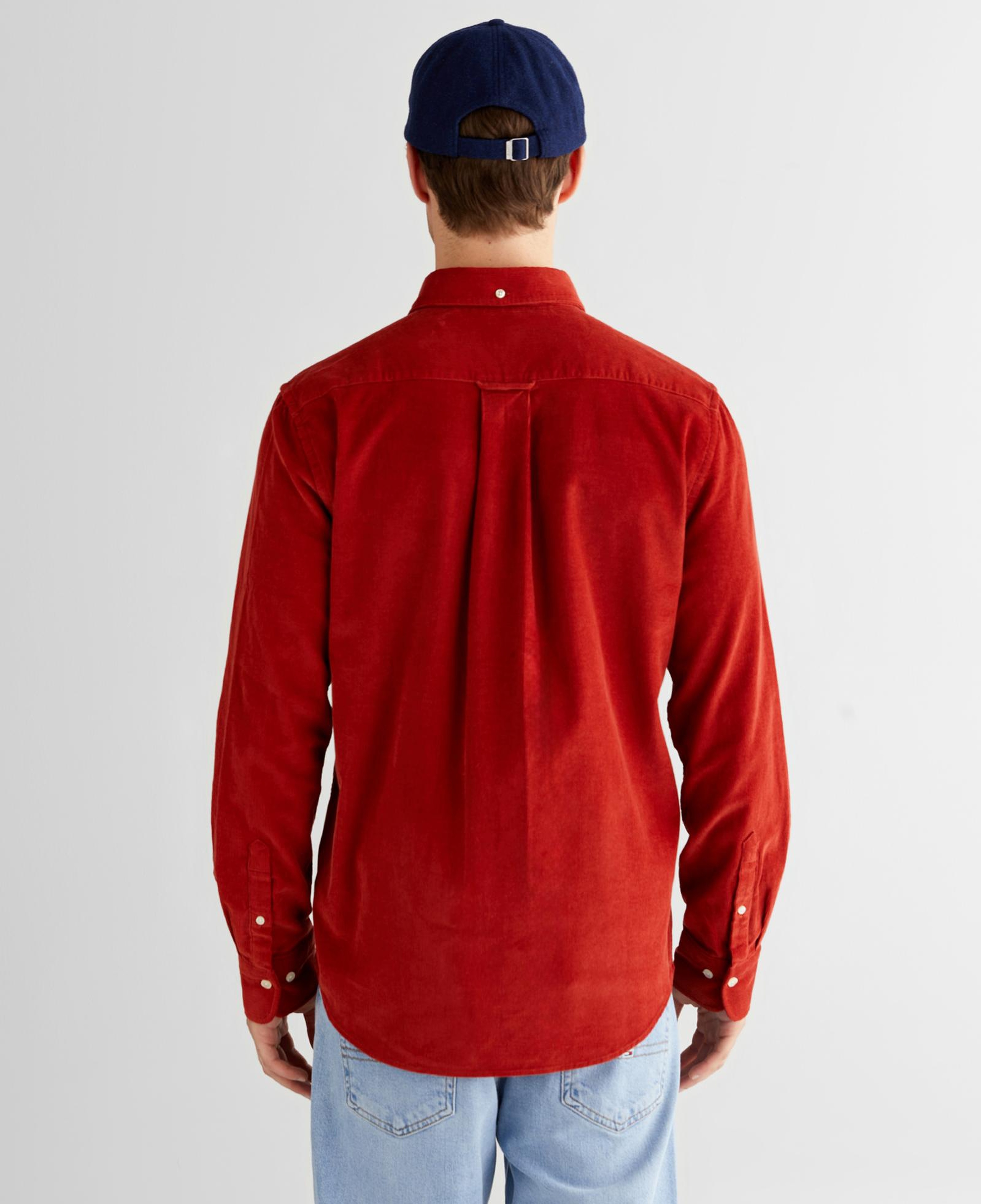 GANT Erkek Kırmızı Regular Fit Düğmeli Gömlek