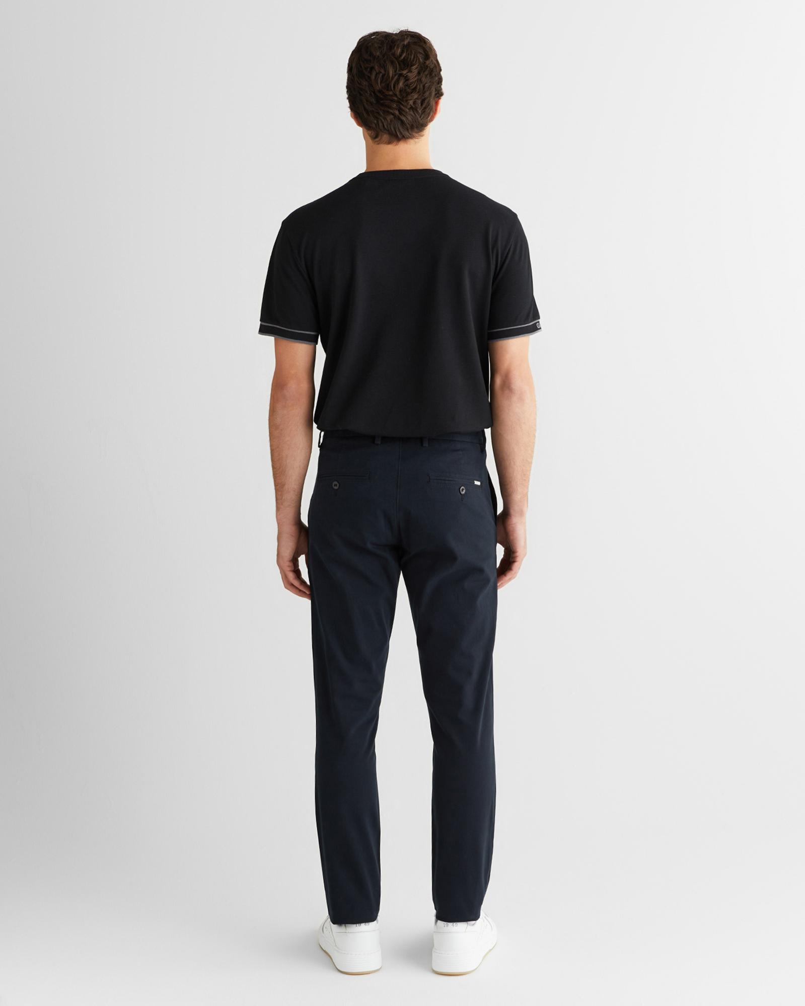 GANT Erkek Siyah Slim Fit Pantolon