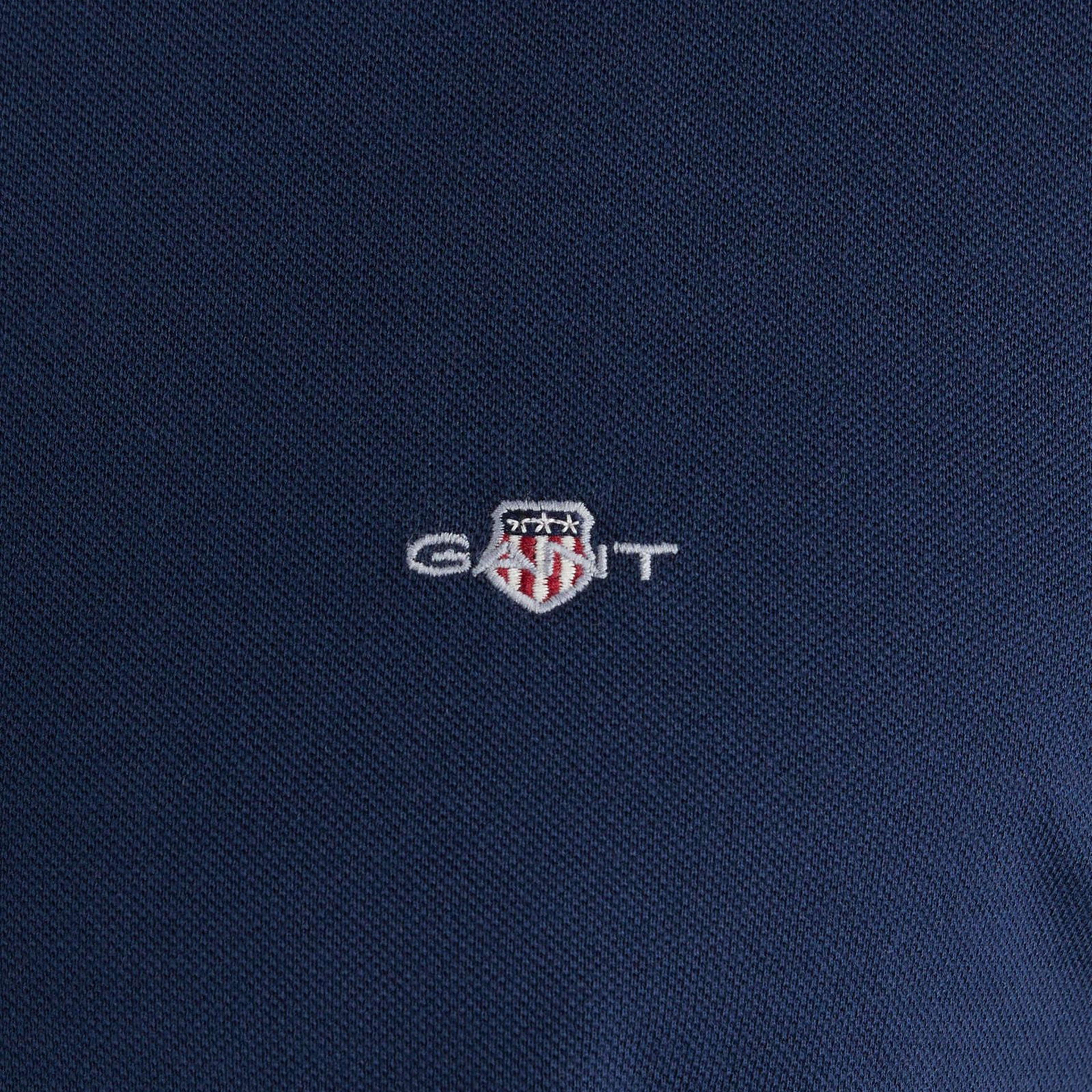 GANT Erkek Lacivert Regular Fit T-Shirt