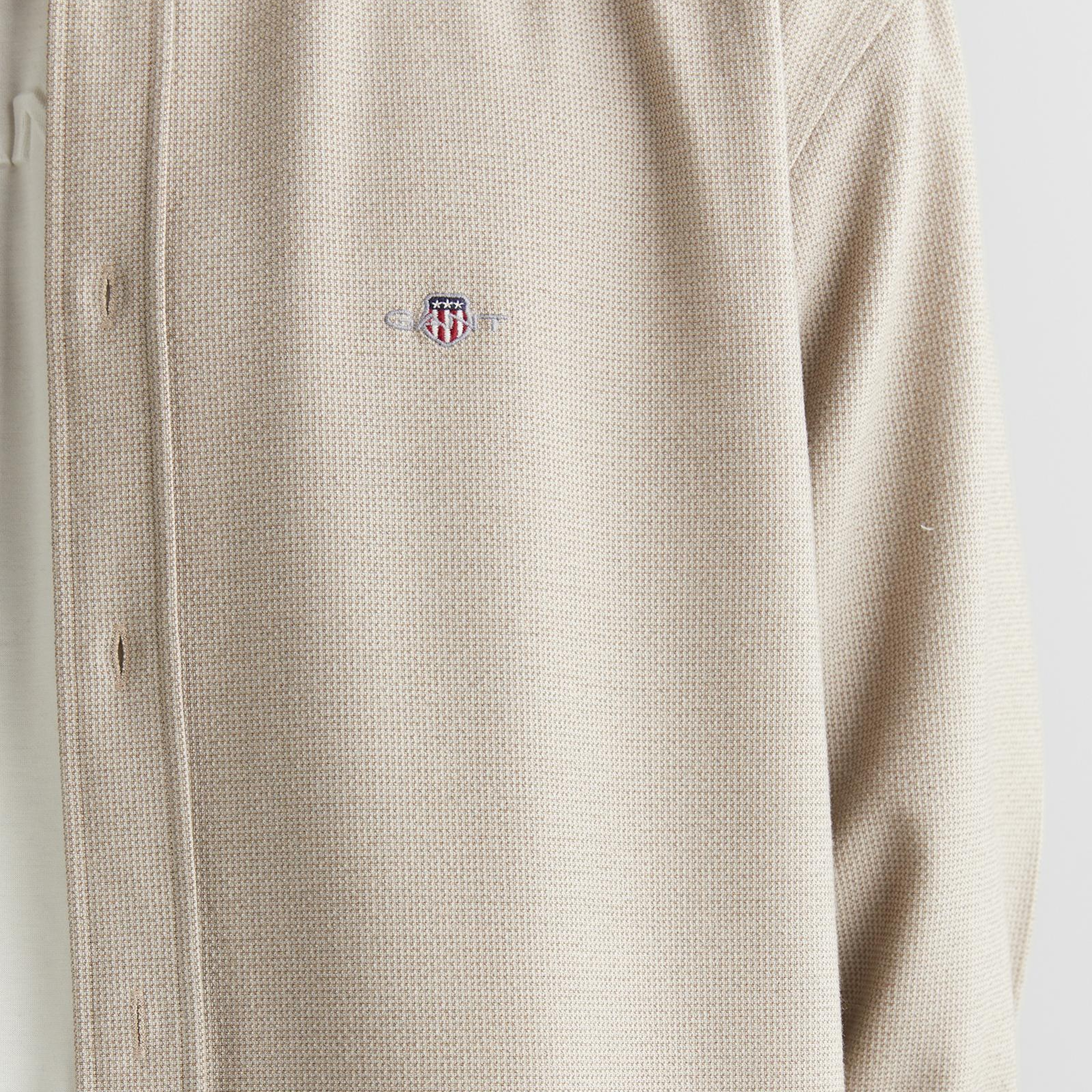 GANT Erkek Bej Relaxed Fit  Gömlek