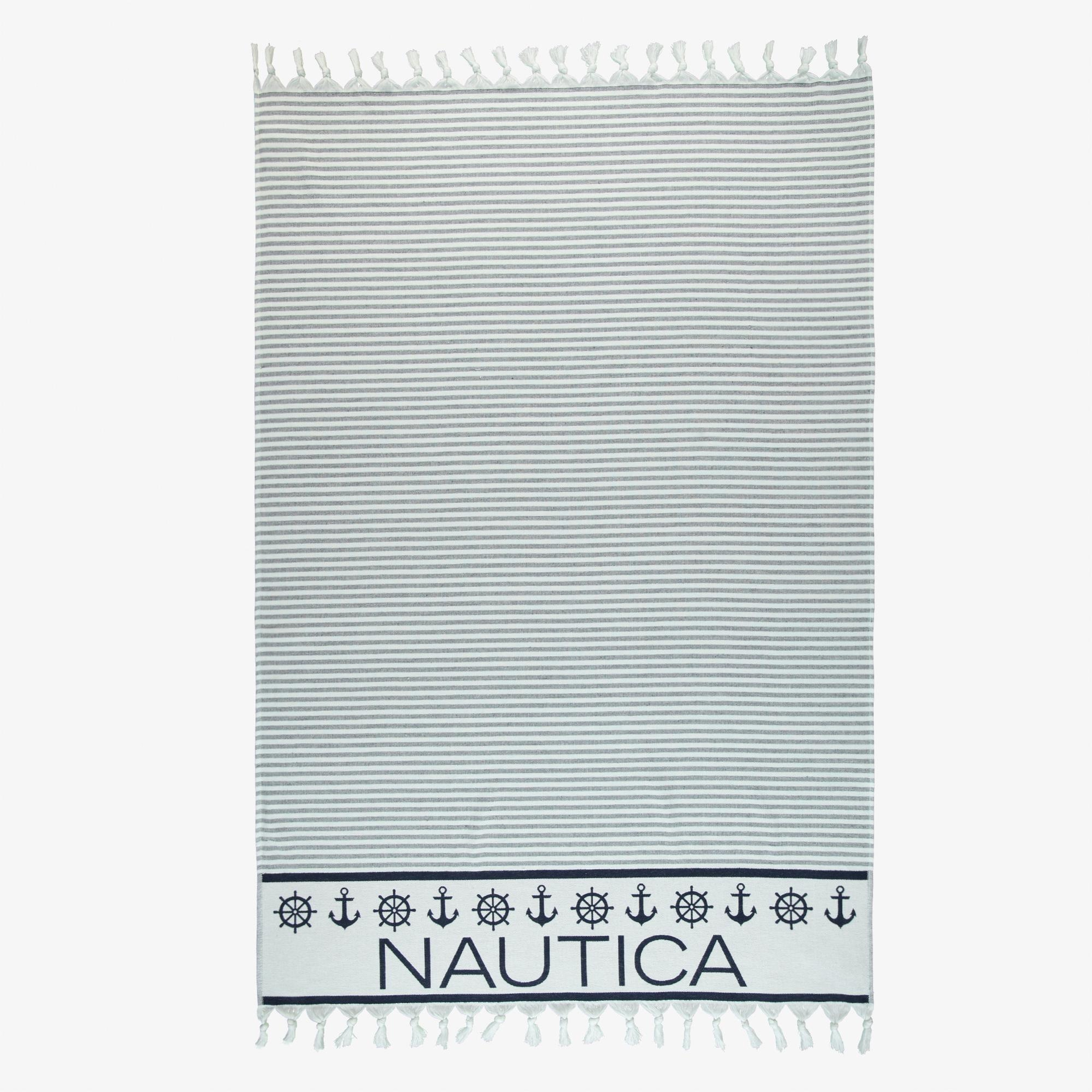 Nautica Lacivert Plaj Havlusu