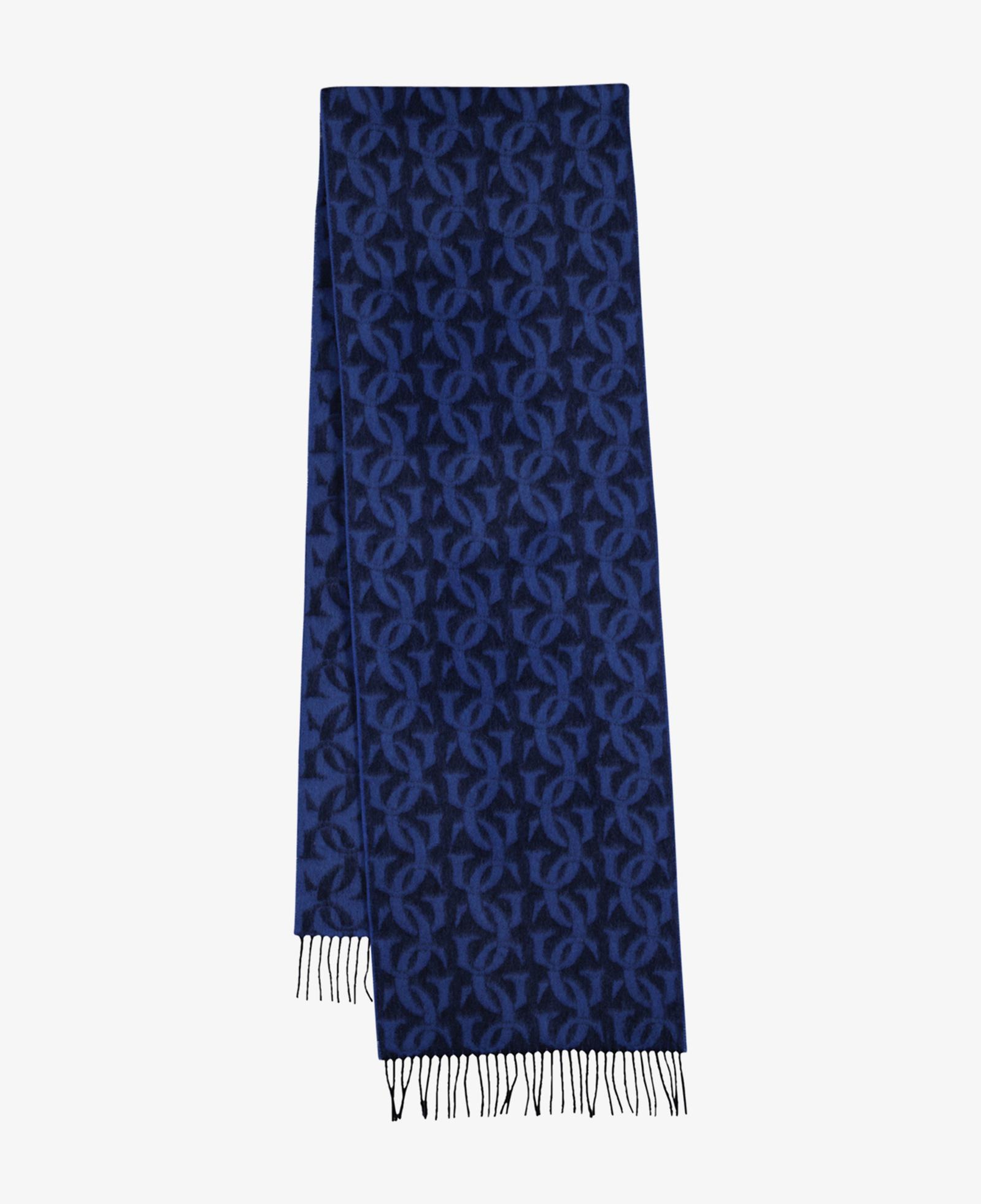 GANT Unisex Lacivert G Monogramlı Dokuma Atkı