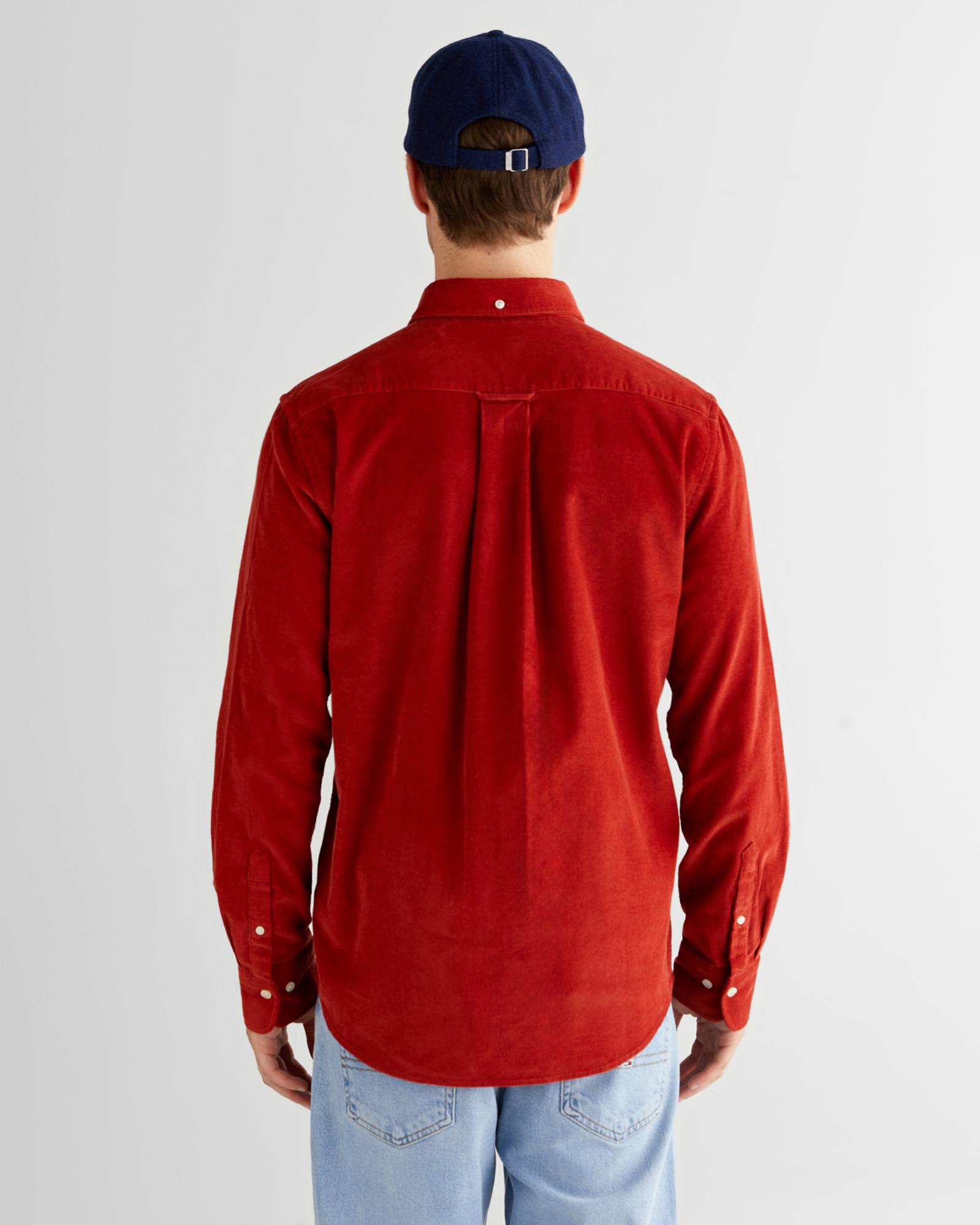 GANT Erkek Kırmızı Regular Fit Düğmeli Gömlek