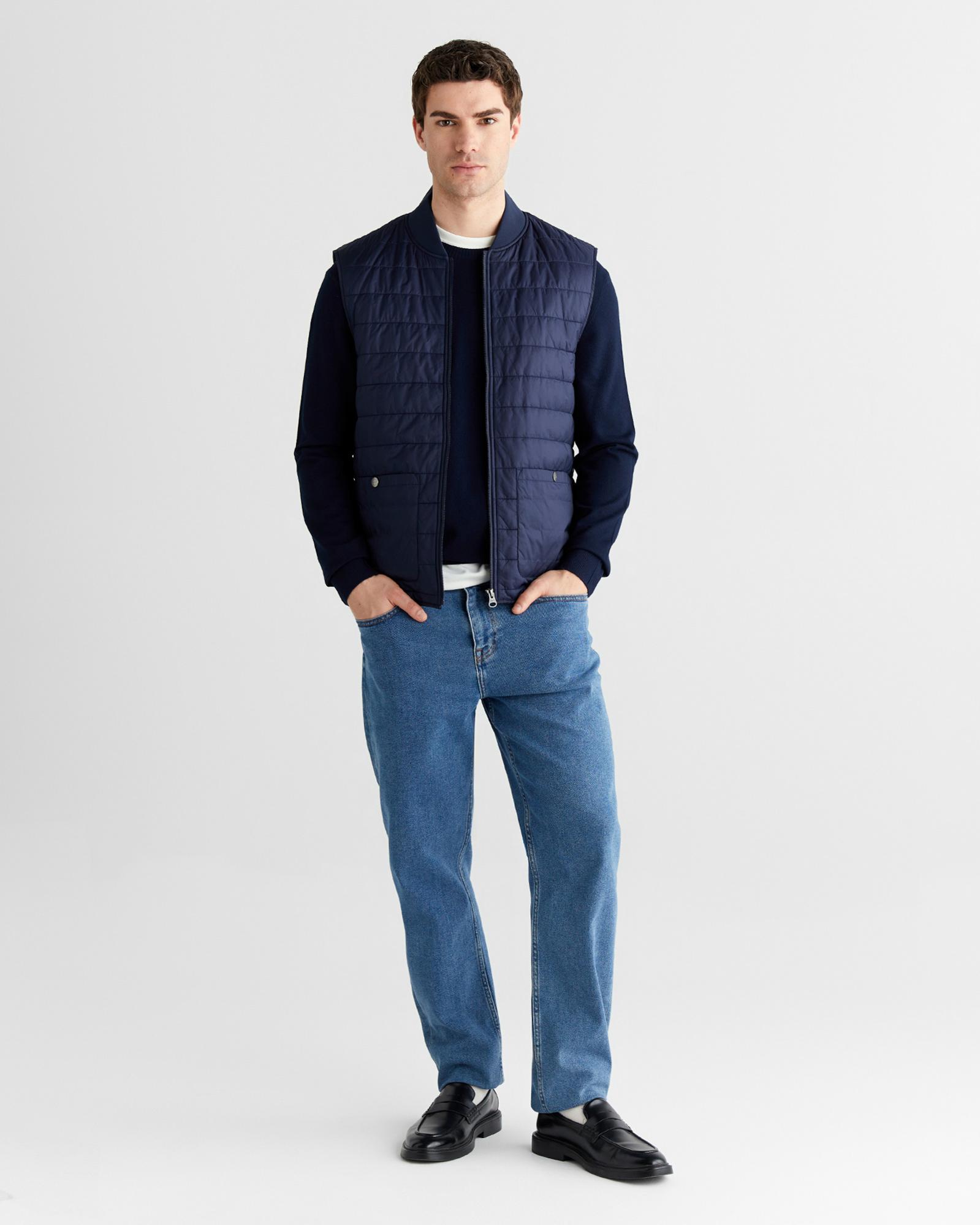 GANT Erkek Lacivert Regular Fit  Mont