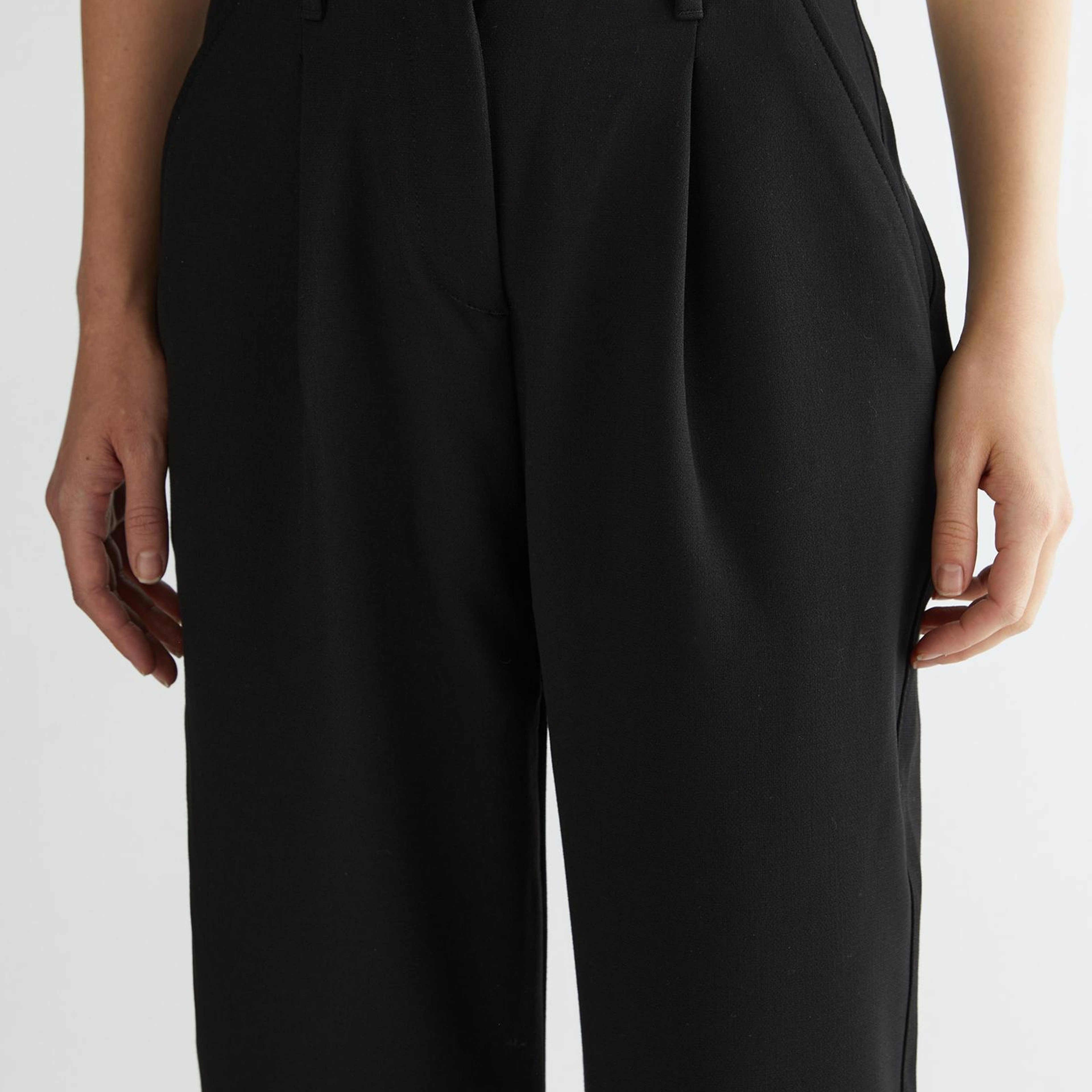 GANT Kadın Siyah Carrot Fit Pantolon