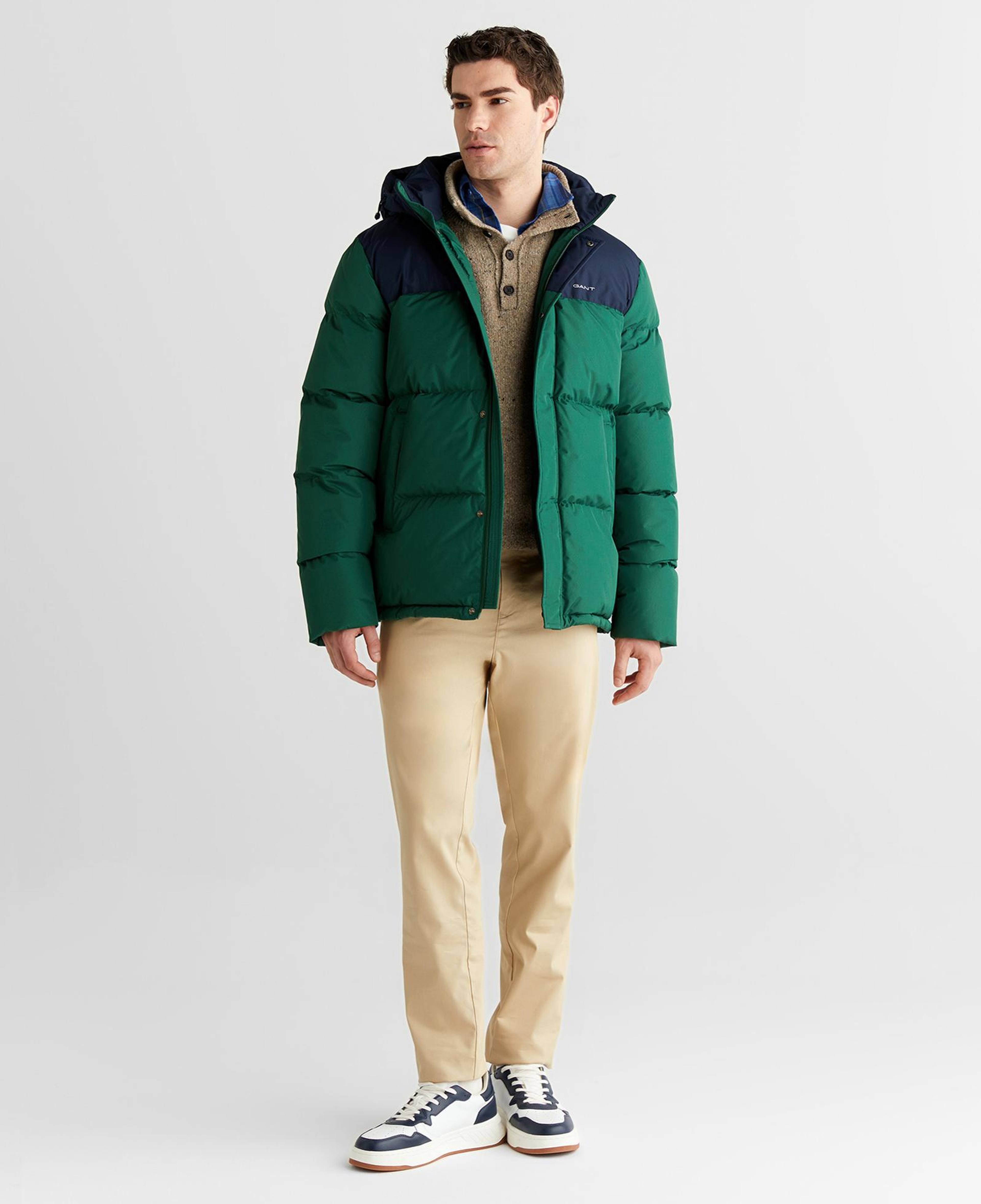 GANT Erkek Lacivert Regular Fit Fermuarlı Ceket
