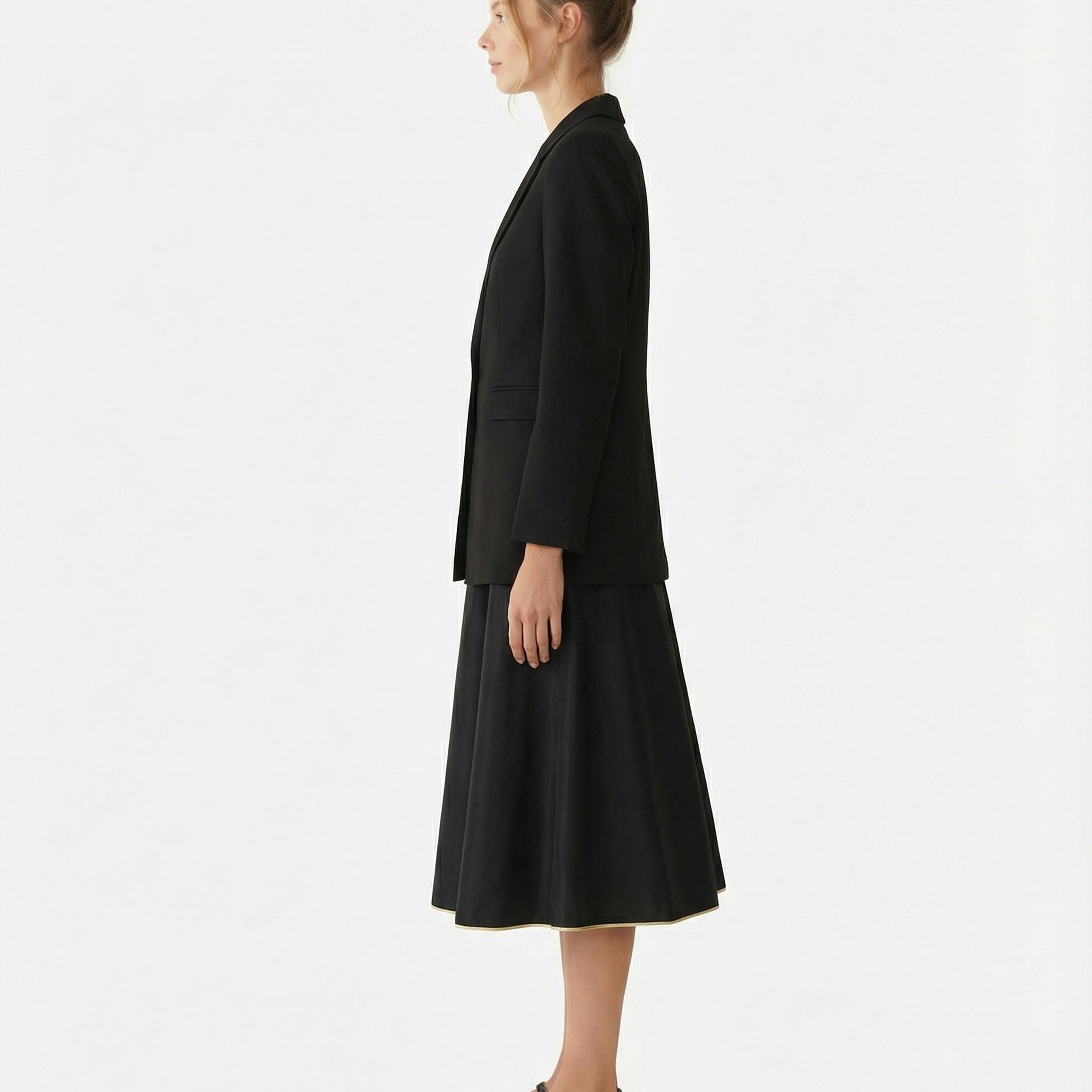 YARGICI Regular Ceket Yaka Uzun Kol Ceket