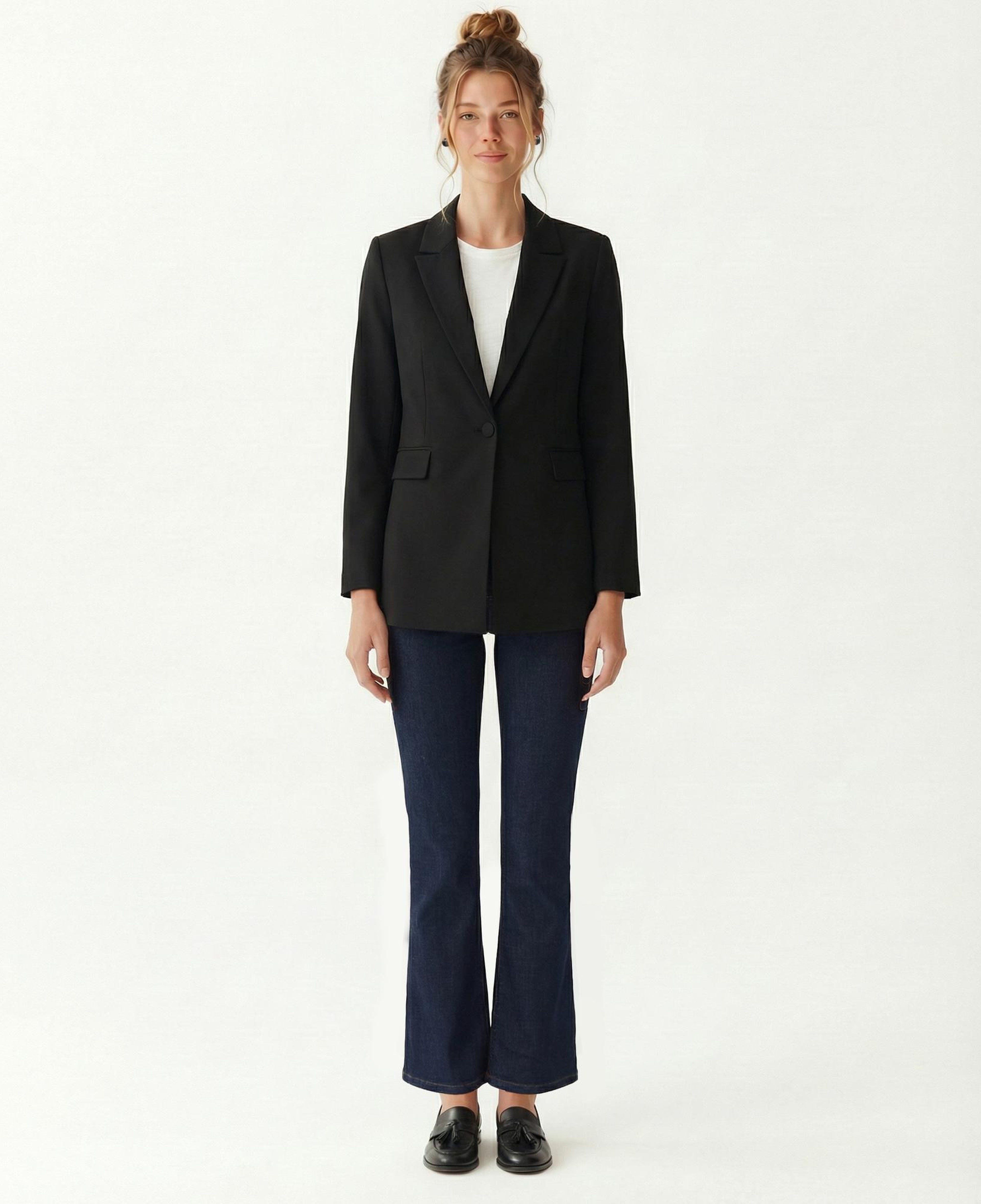 YARGICI Regular Ceket Yaka Uzun Kol Ceket