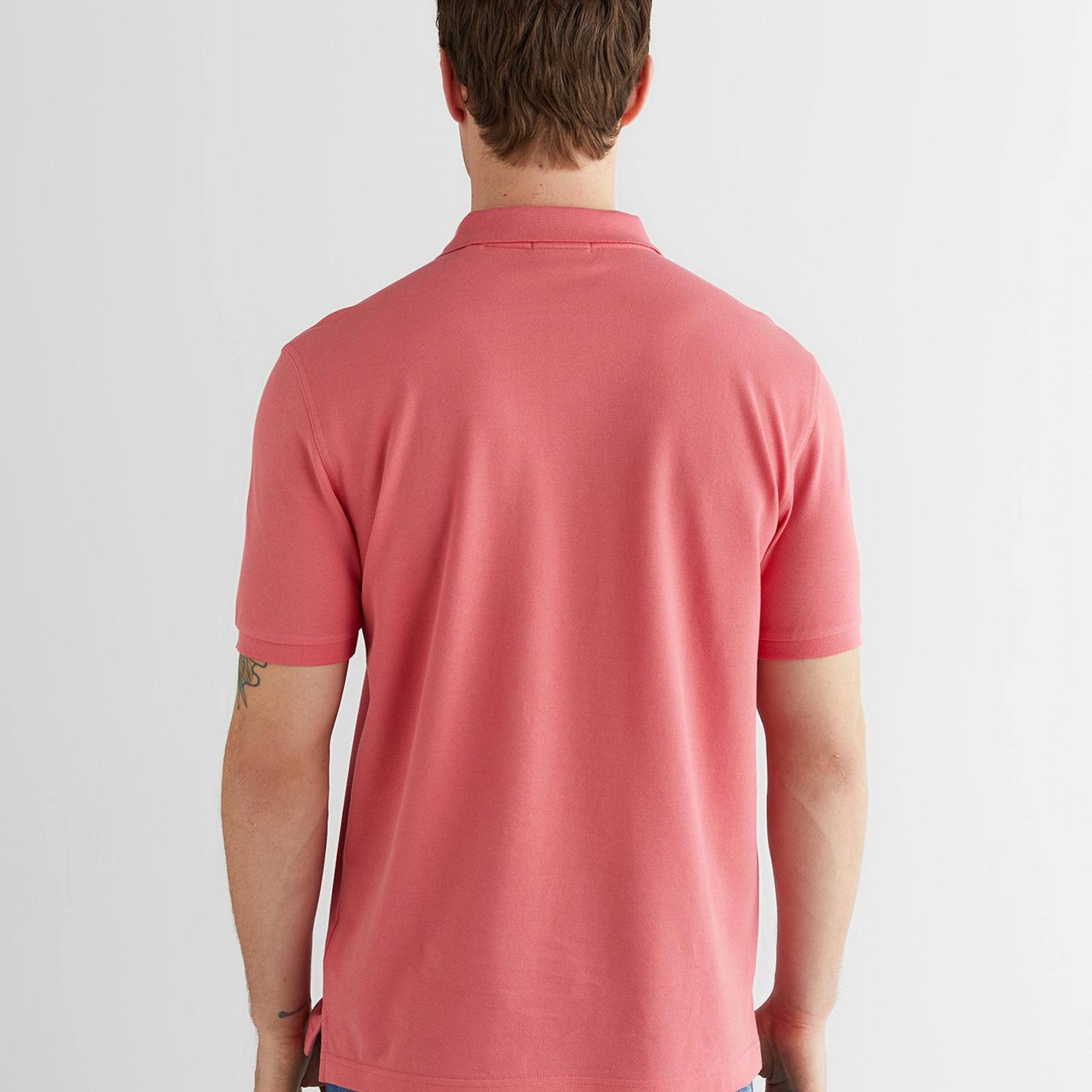 GANT Erkek Pembe Regular Fit Logolu Polo Yaka T-Shirt