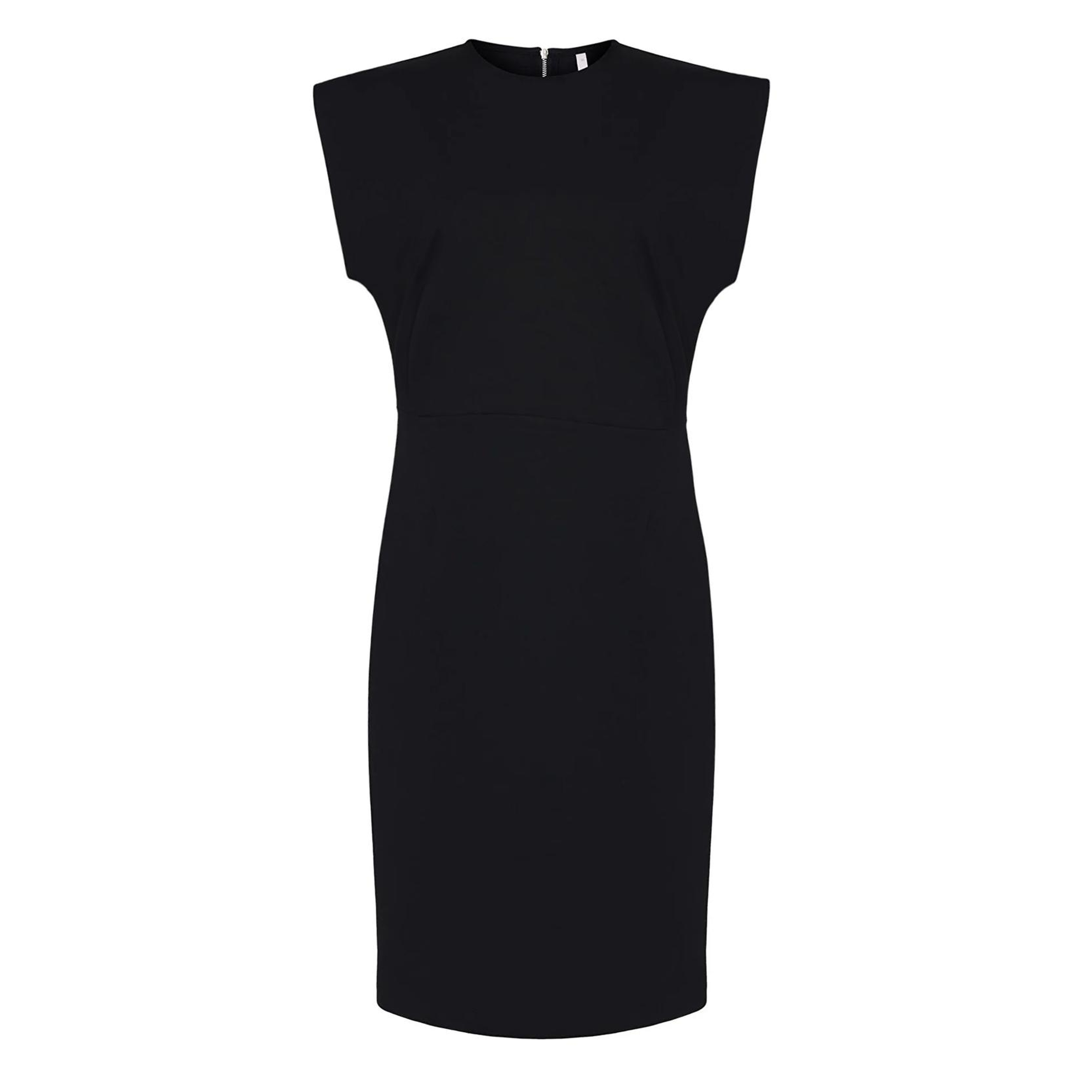 YARGICI Dar Bisiklet Yaka Kolsuz Elbise