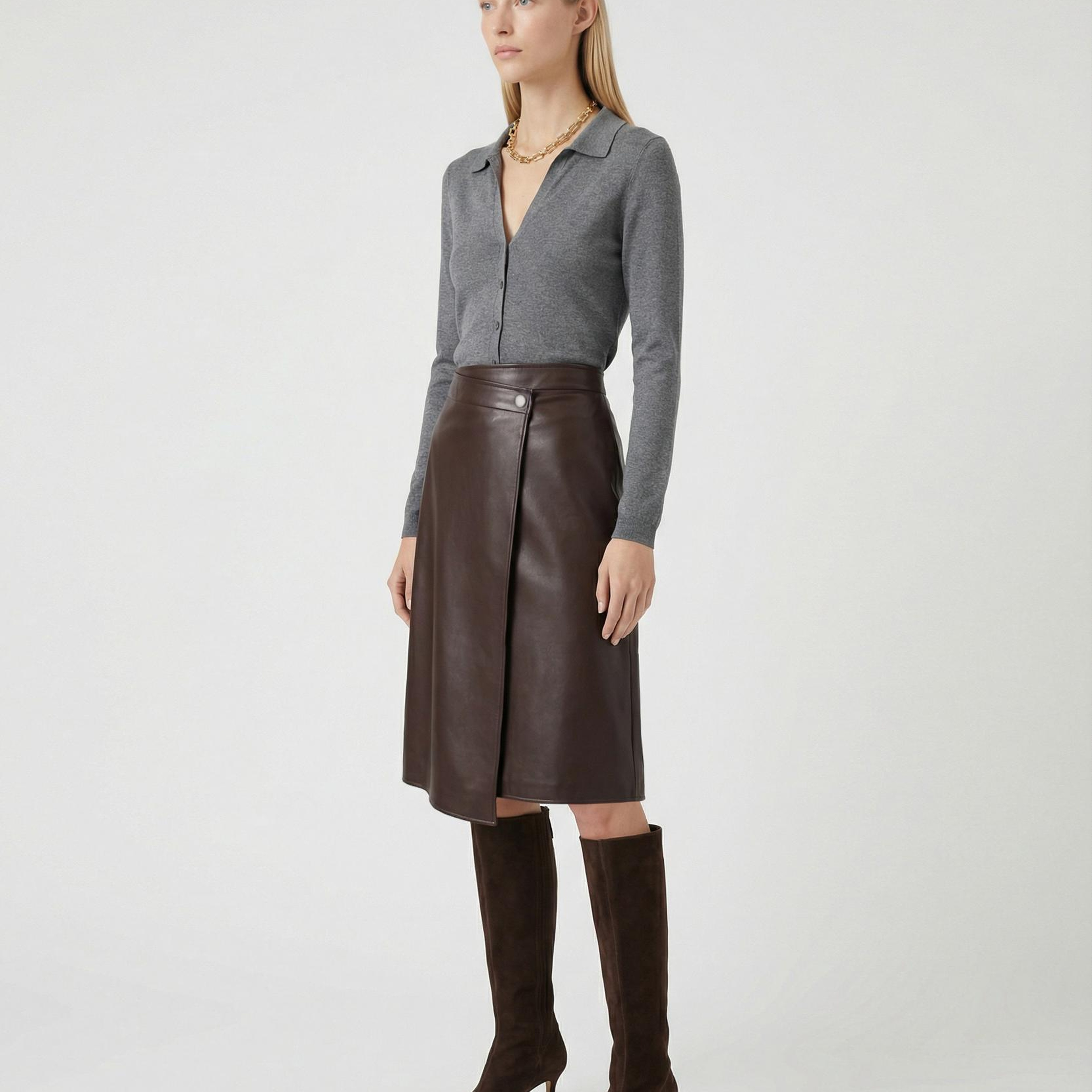 YARGICI A Form Normal Bel Etek