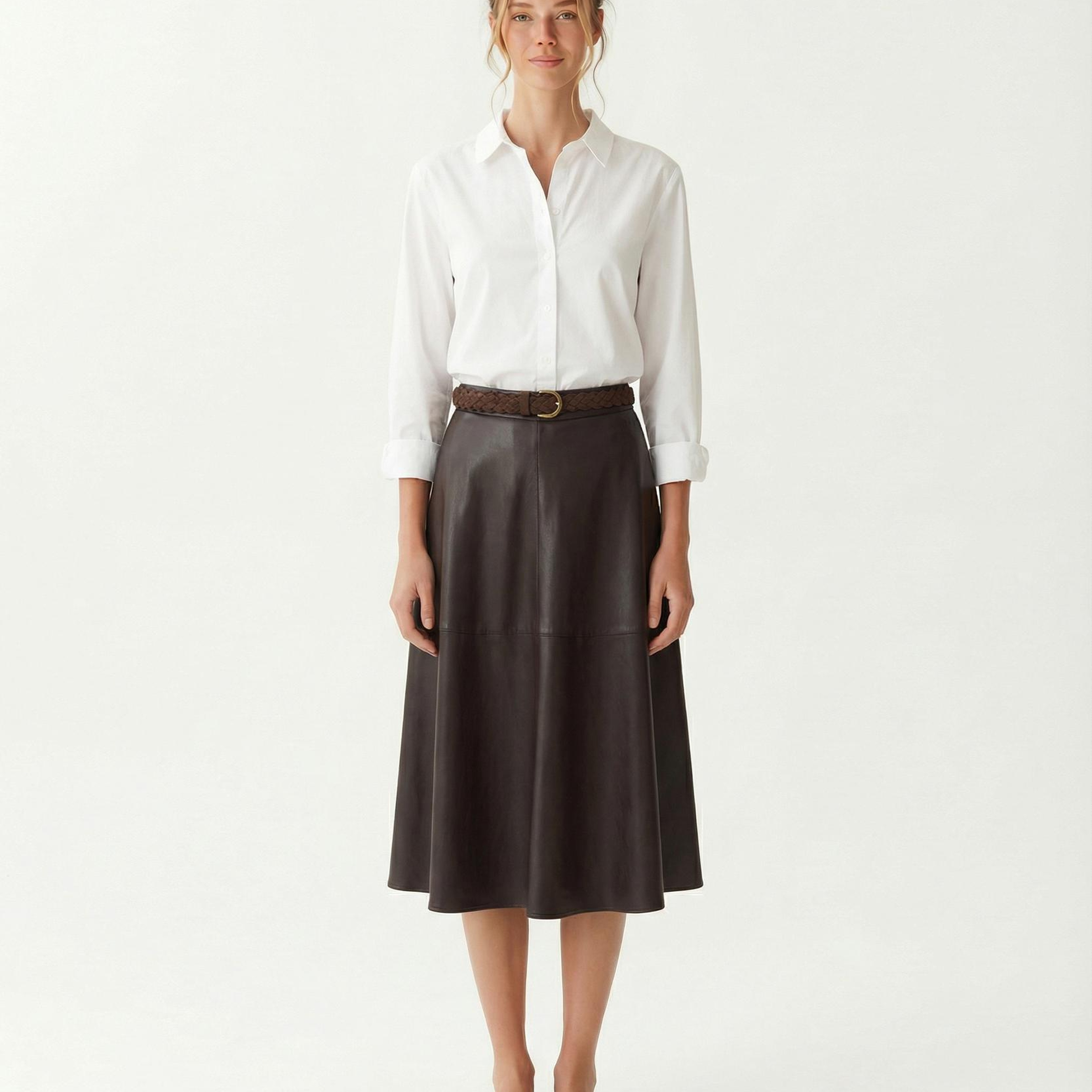 YARGICI Kloş Normal Bel Etek