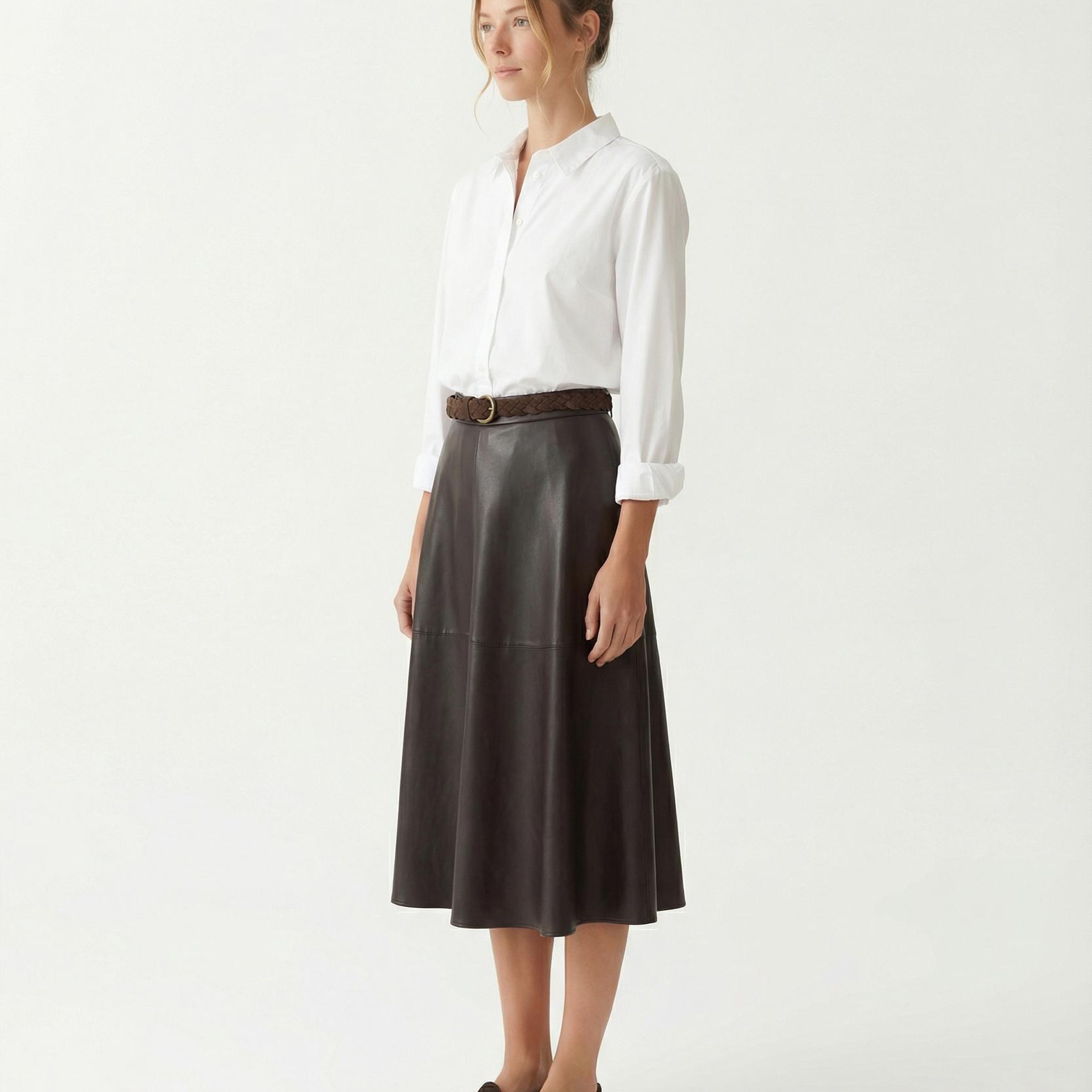 YARGICI Kloş Normal Bel Etek