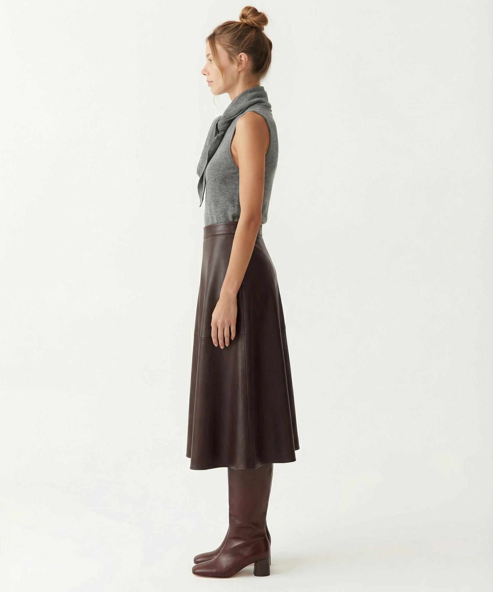 YARGICI Kloş Normal Bel Etek