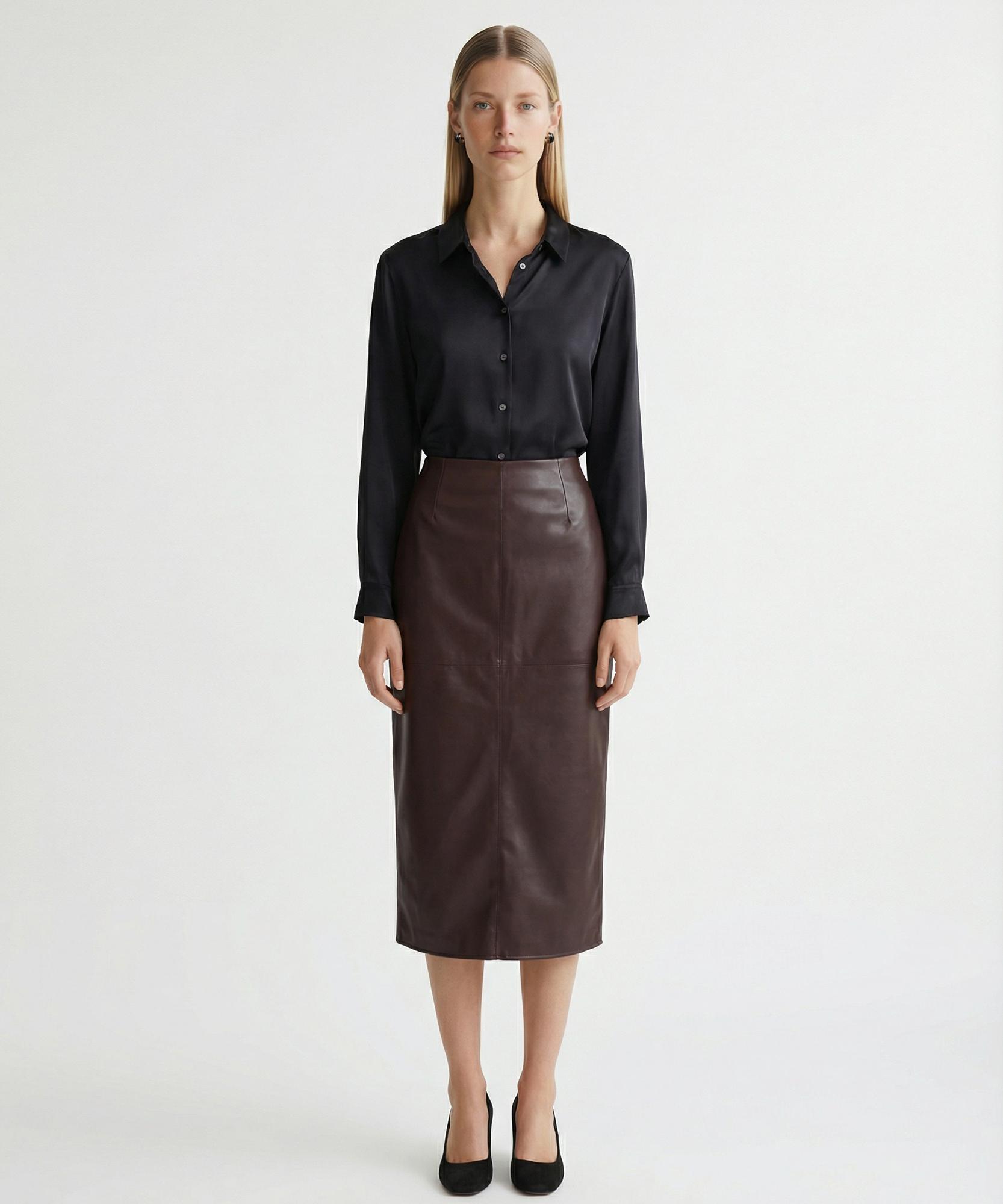 YARGICI Kalem Yüksek Bel Etek