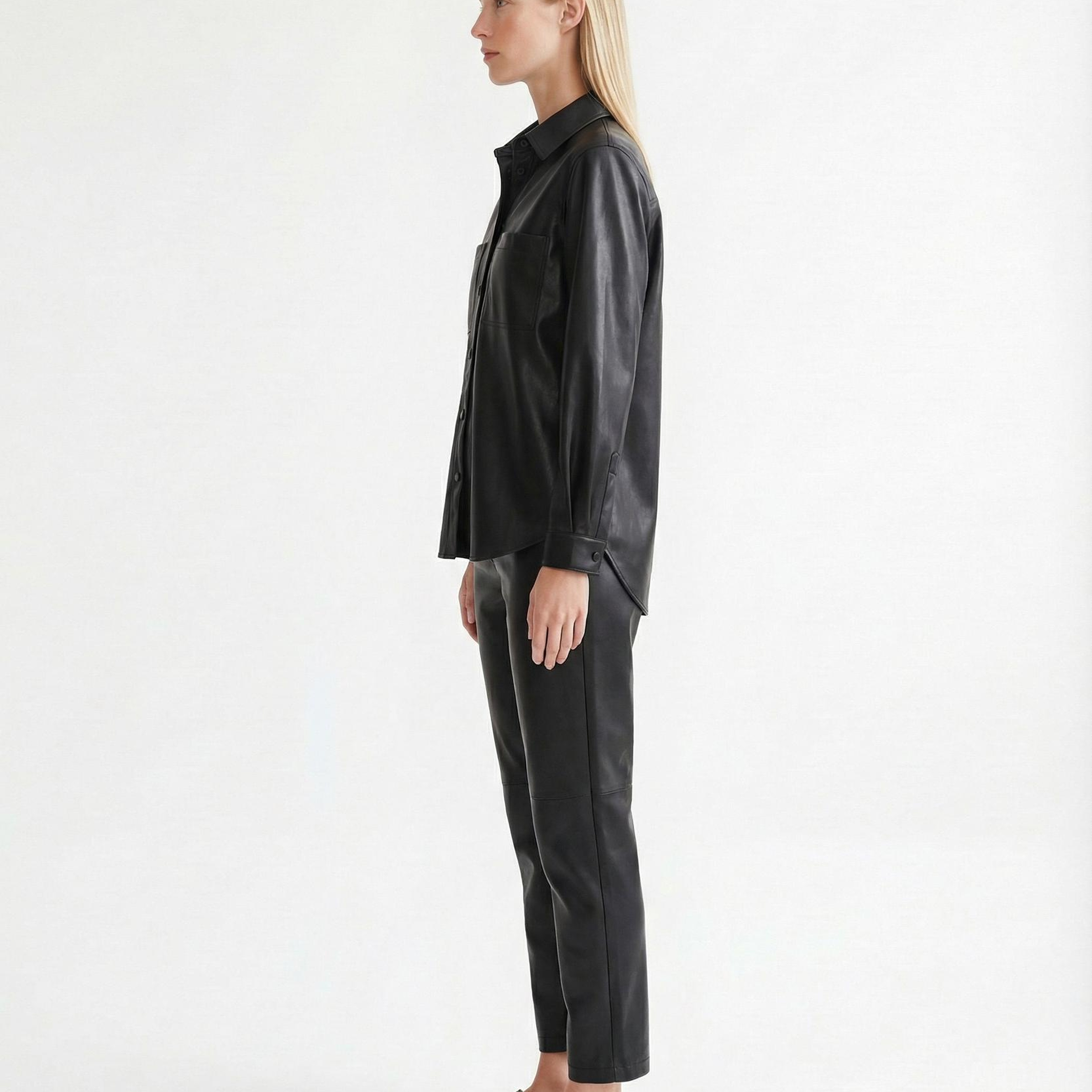 YARGICI Boyfriend Gömlek Yaka Uzun Kol Gömlek