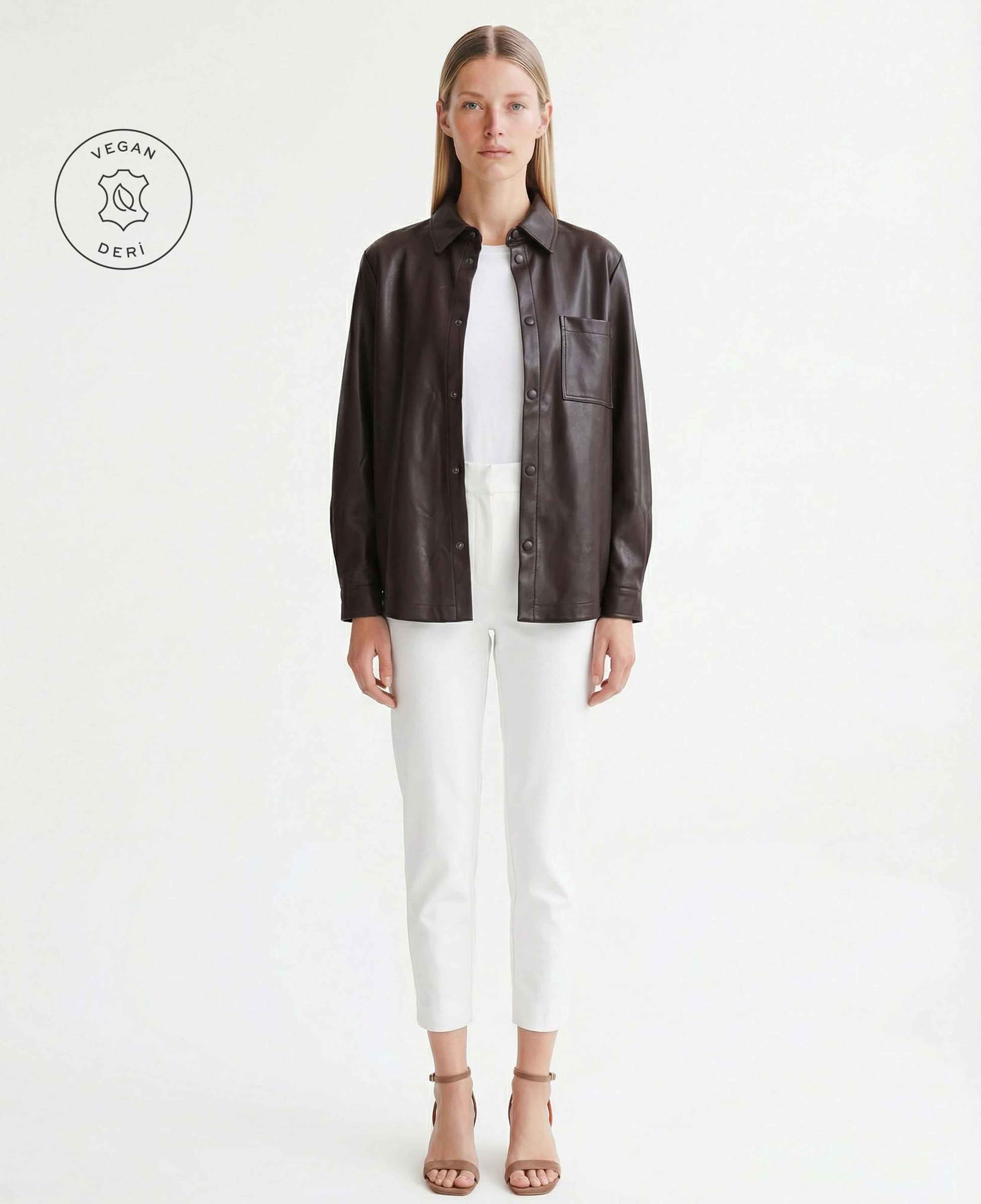 YARGICI Boyfriend Gömlek Yaka Uzun Kol Gömlek