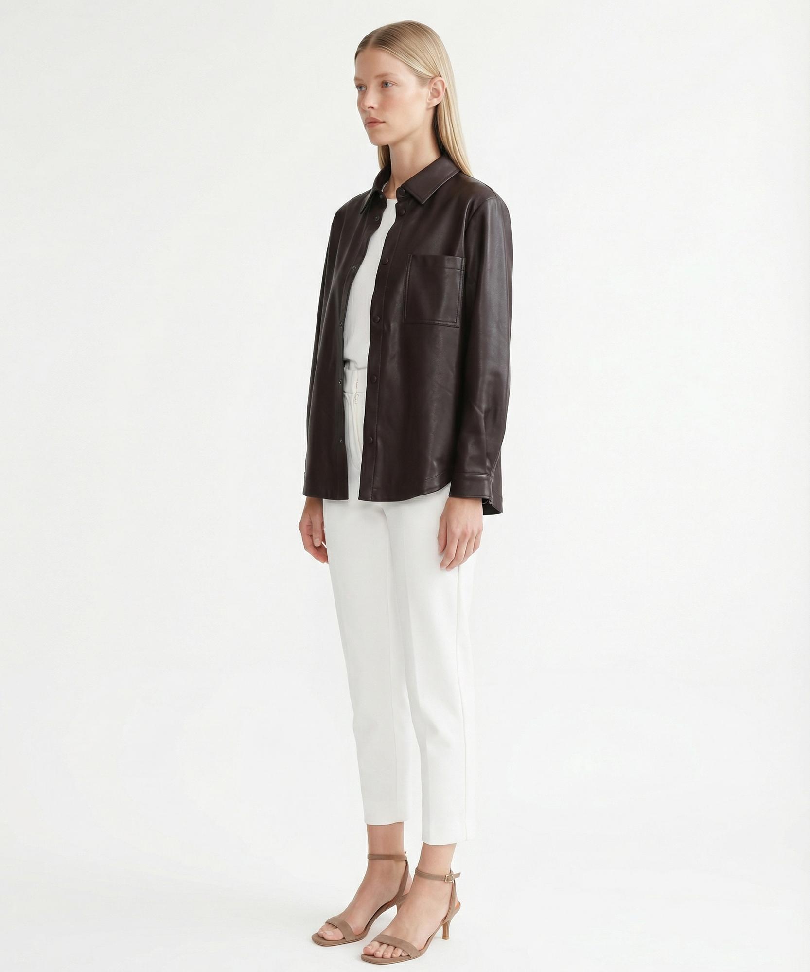 YARGICI Boyfriend Gömlek Yaka Uzun Kol Gömlek