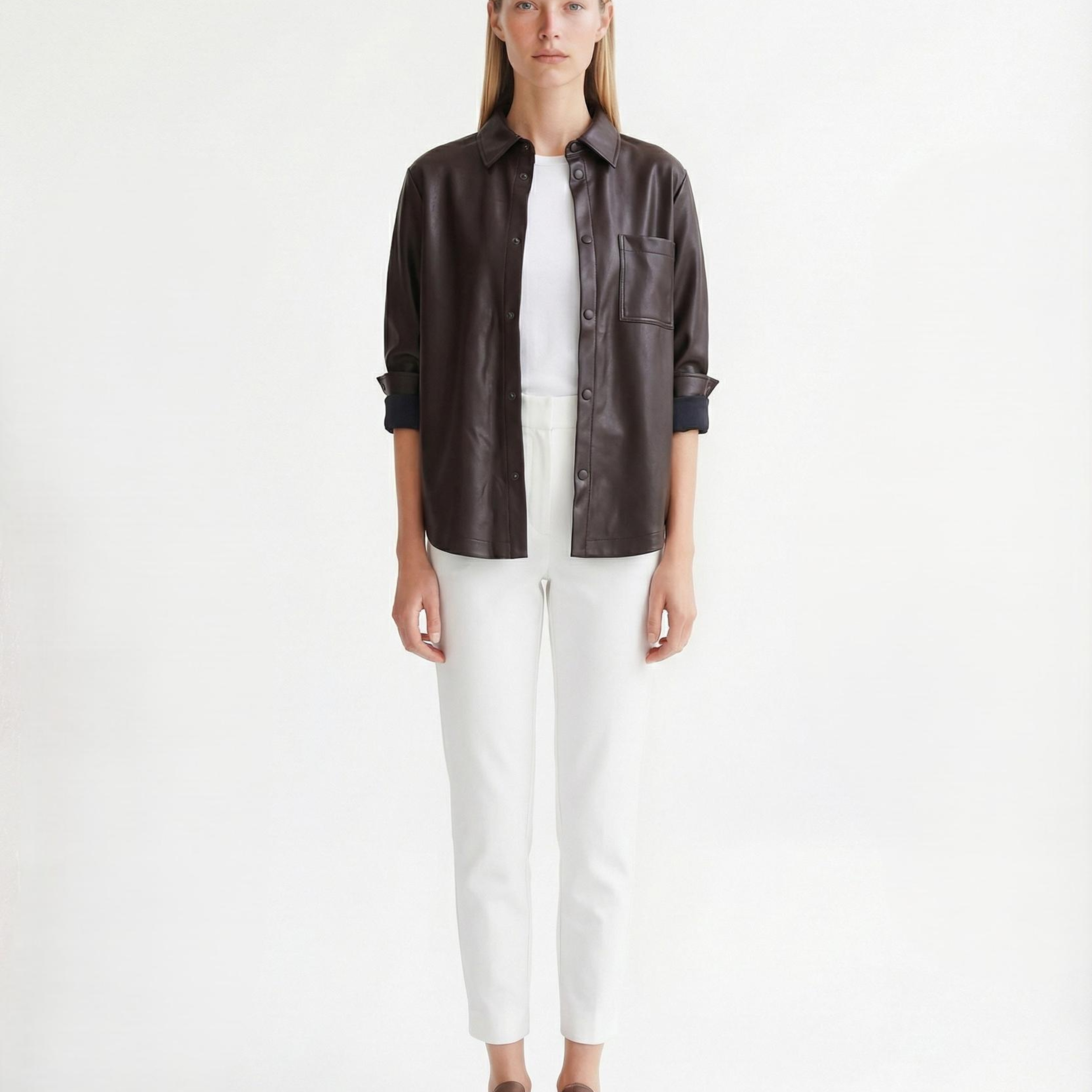 YARGICI Boyfriend Gömlek Yaka Uzun Kol Gömlek