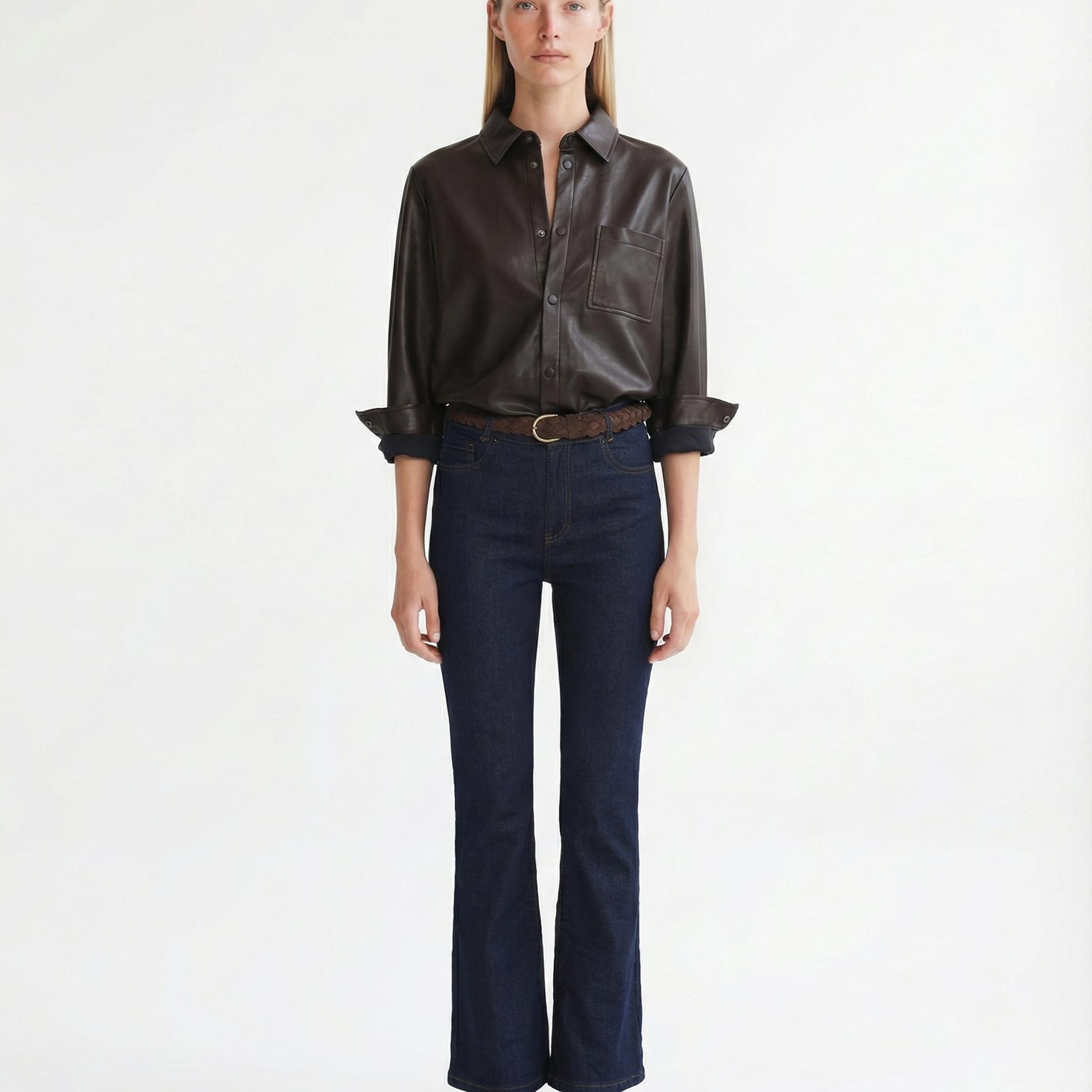 YARGICI Boyfriend Gömlek Yaka Uzun Kol Gömlek