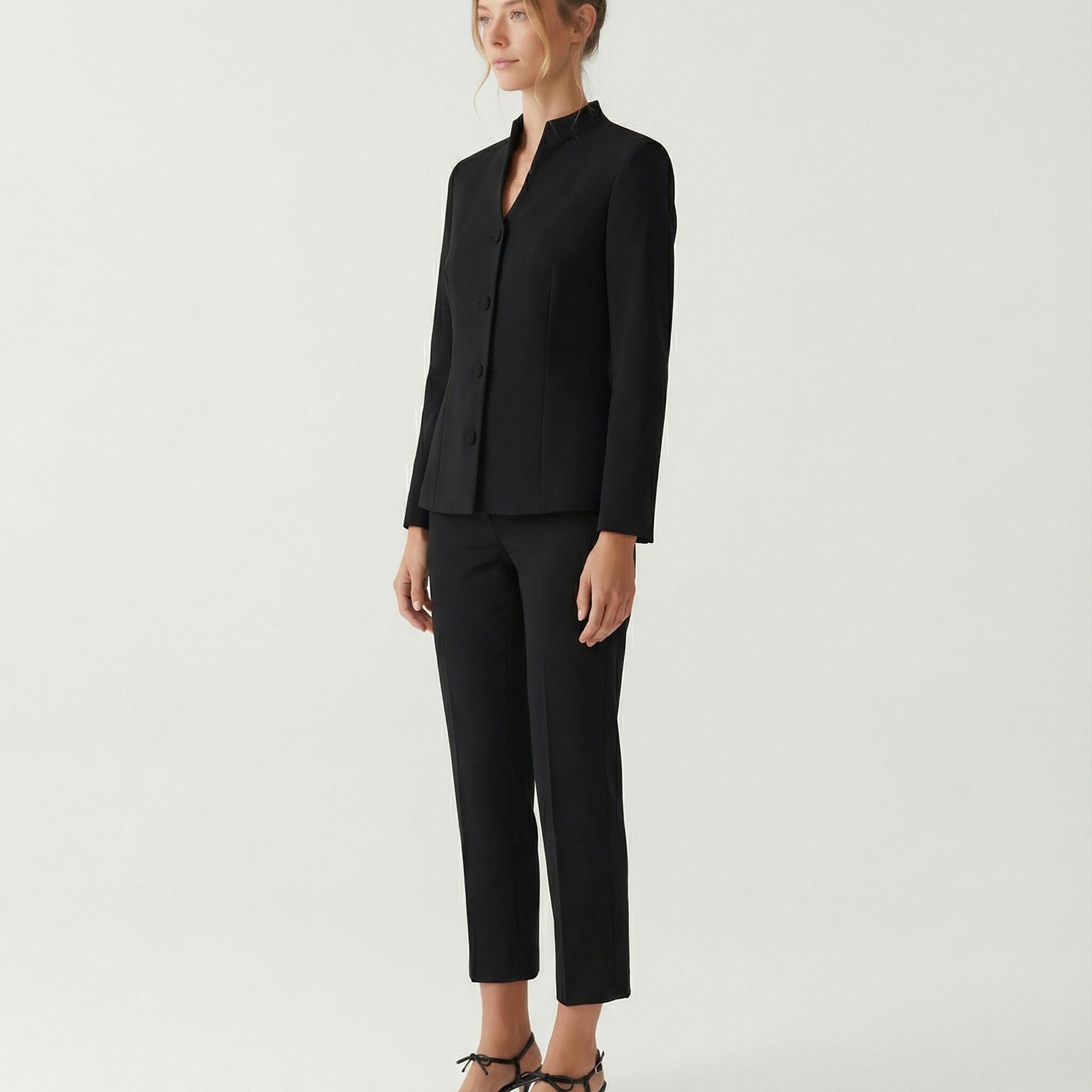 YARGICI Düz Yüksek Bel Pantolon