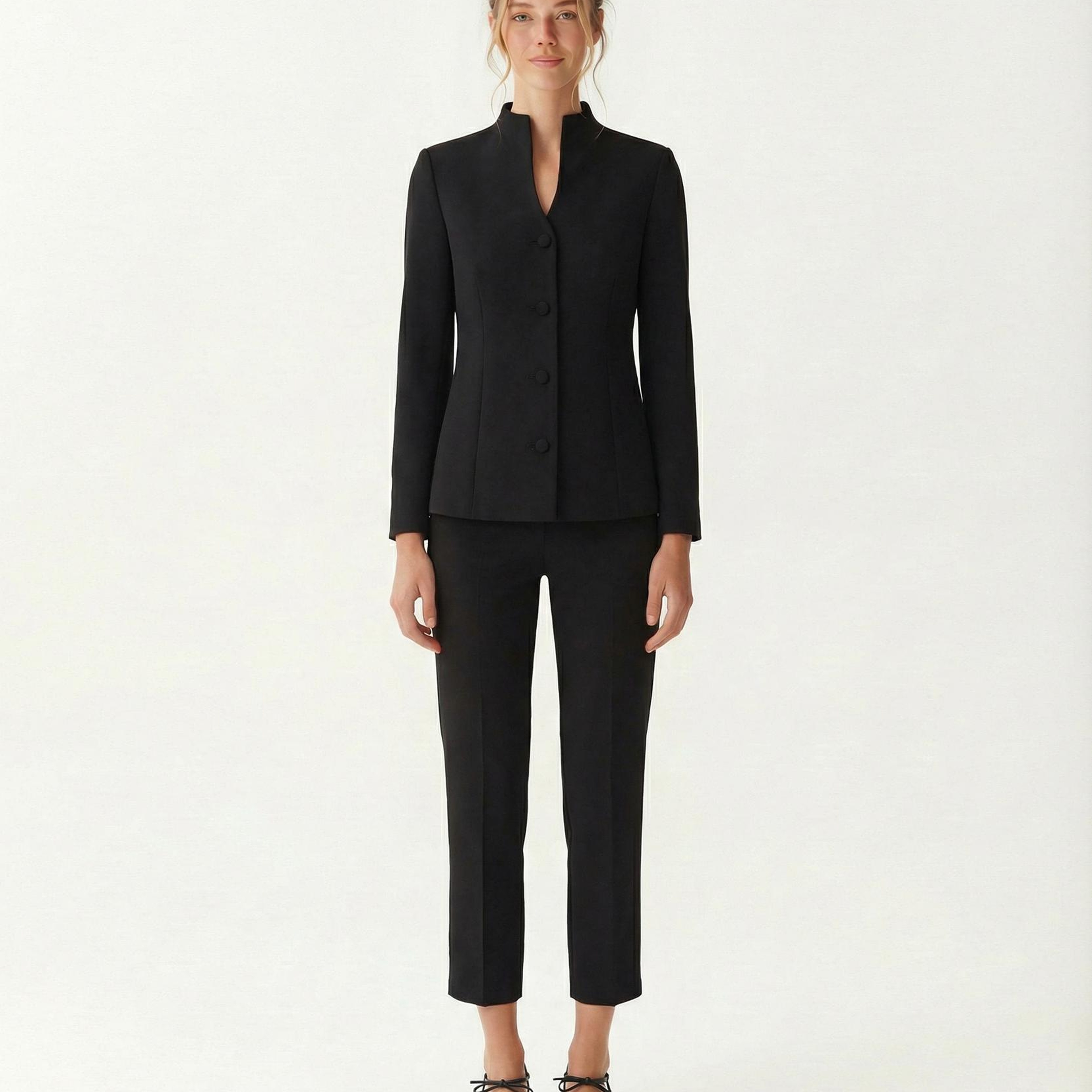 YARGICI Düz Yüksek Bel Pantolon