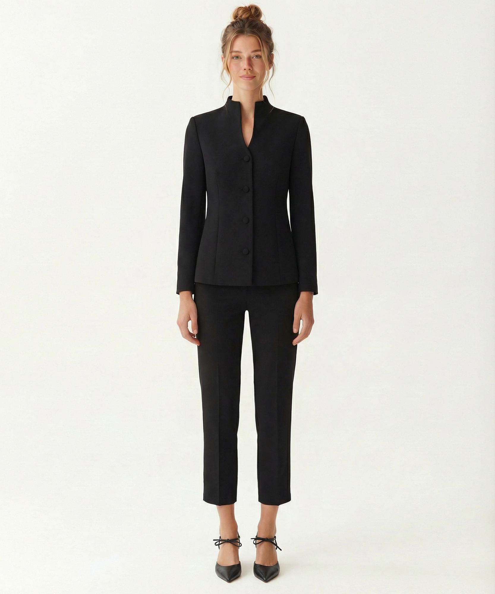 YARGICI Düz Yüksek Bel Pantolon