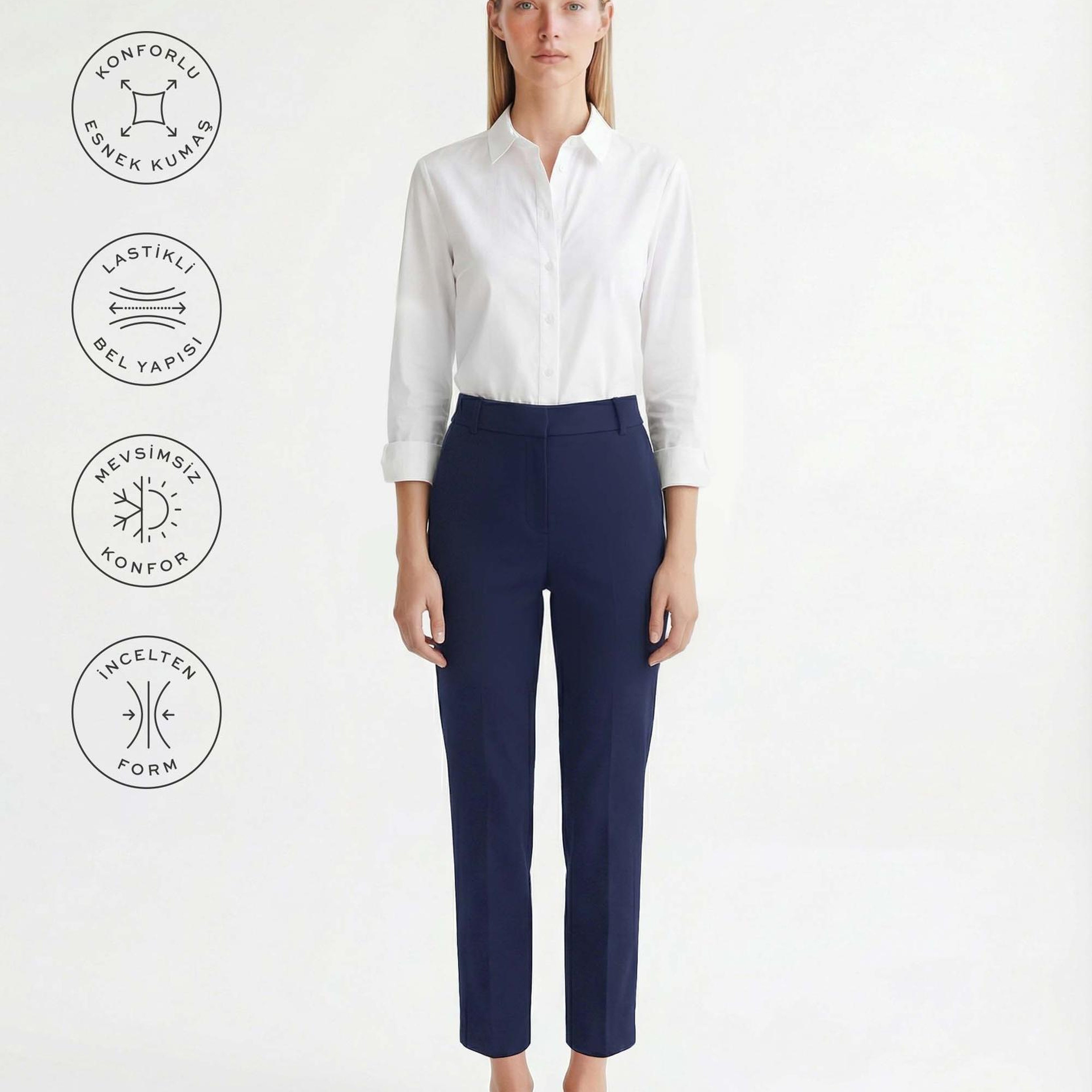 YARGICI Tapered Normal Bel Pantolon