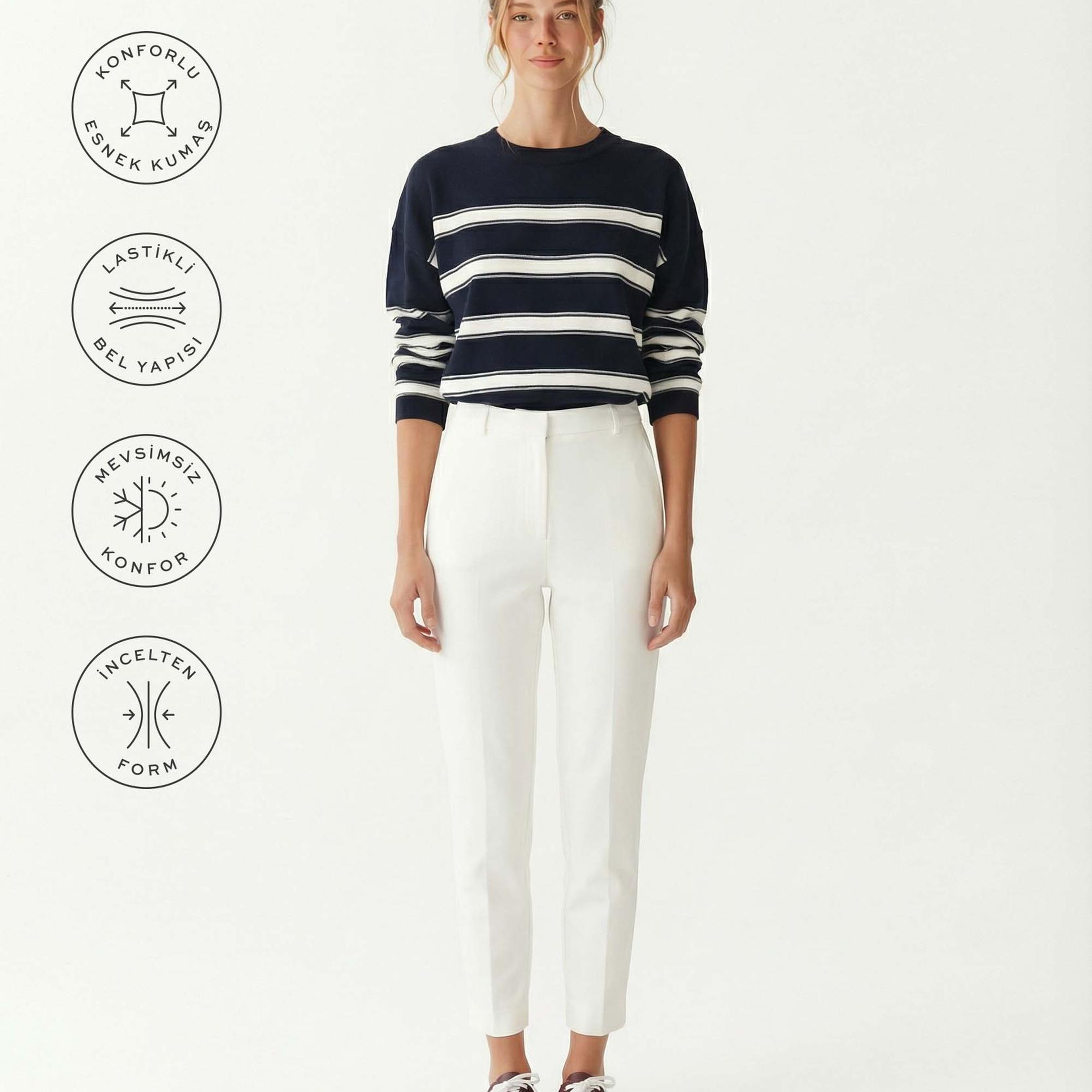 YARGICI Tapered Normal Bel Pantolon