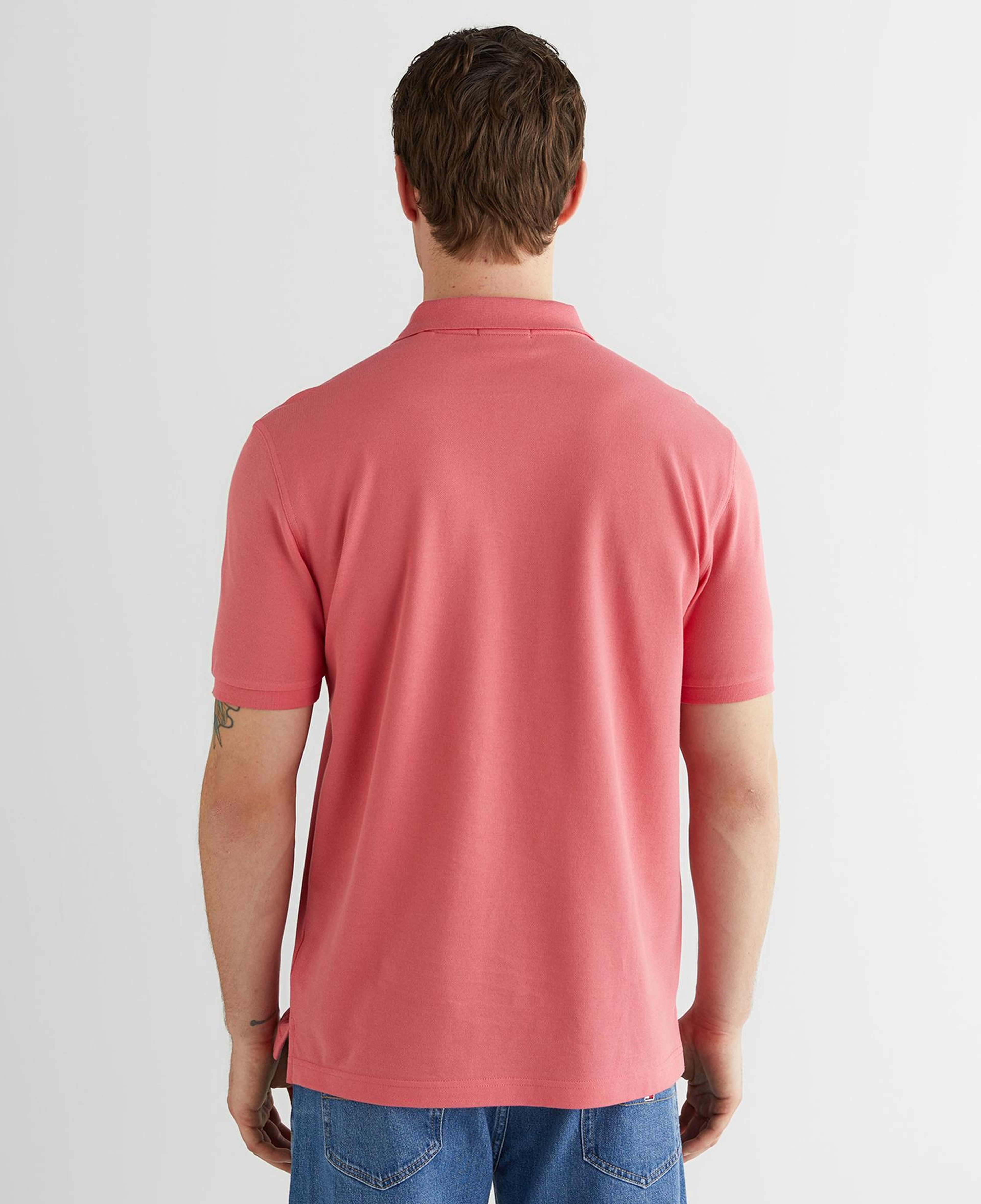 GANT Erkek Pembe Regular Fit Logolu Polo Yaka T-Shirt