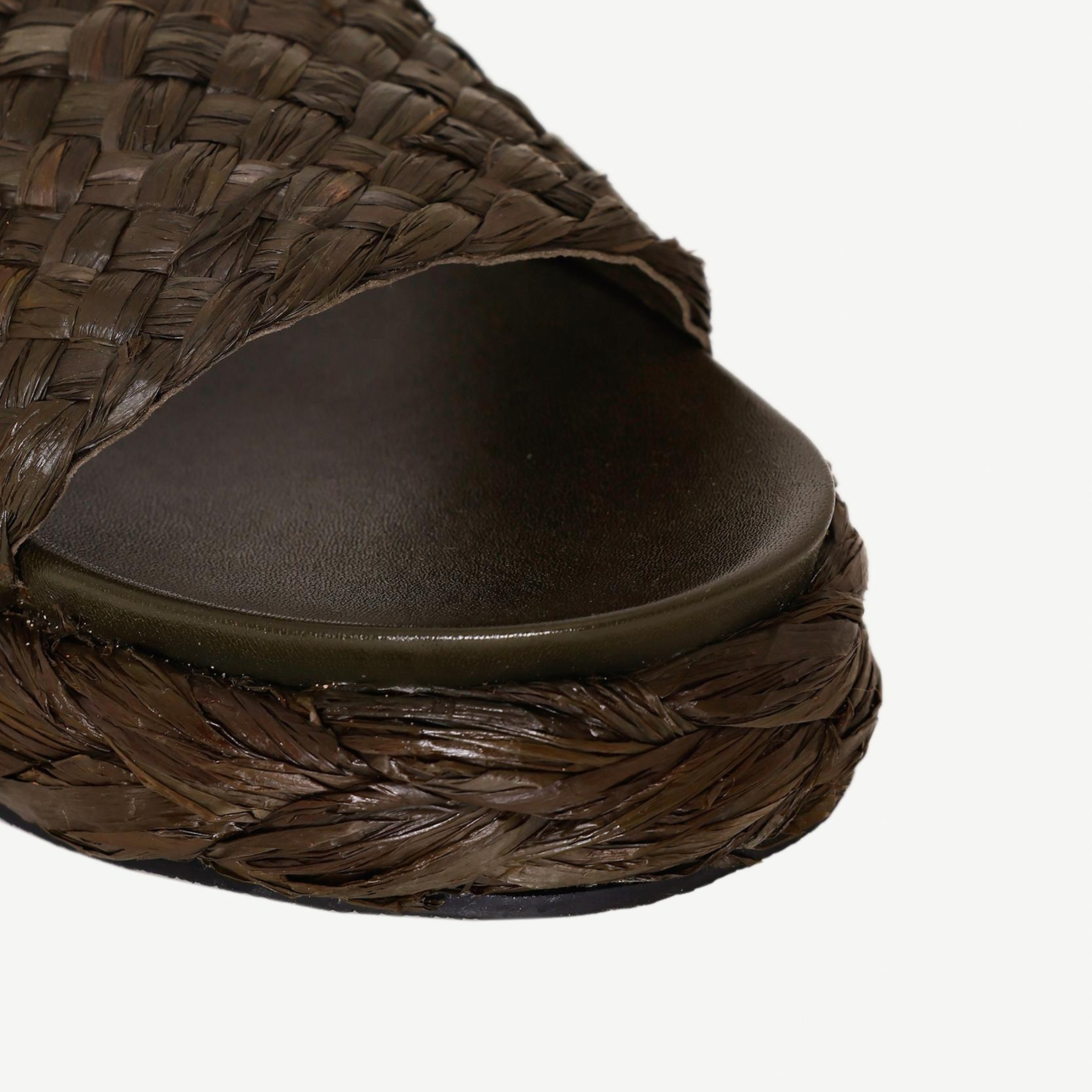 YARGICI Jüt Tabanlı Hasır Sandalet