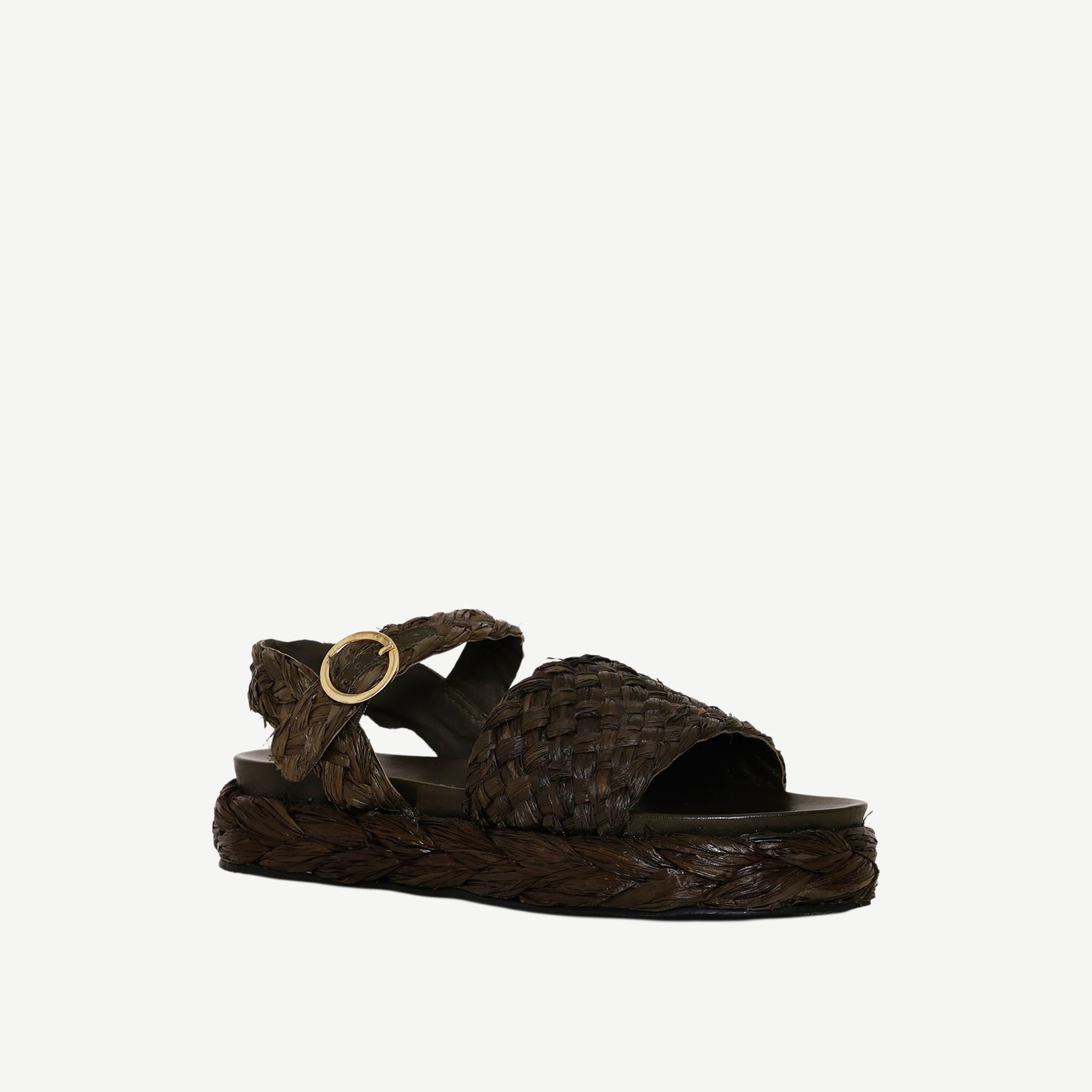 YARGICI Jüt Tabanlı Hasır Sandalet