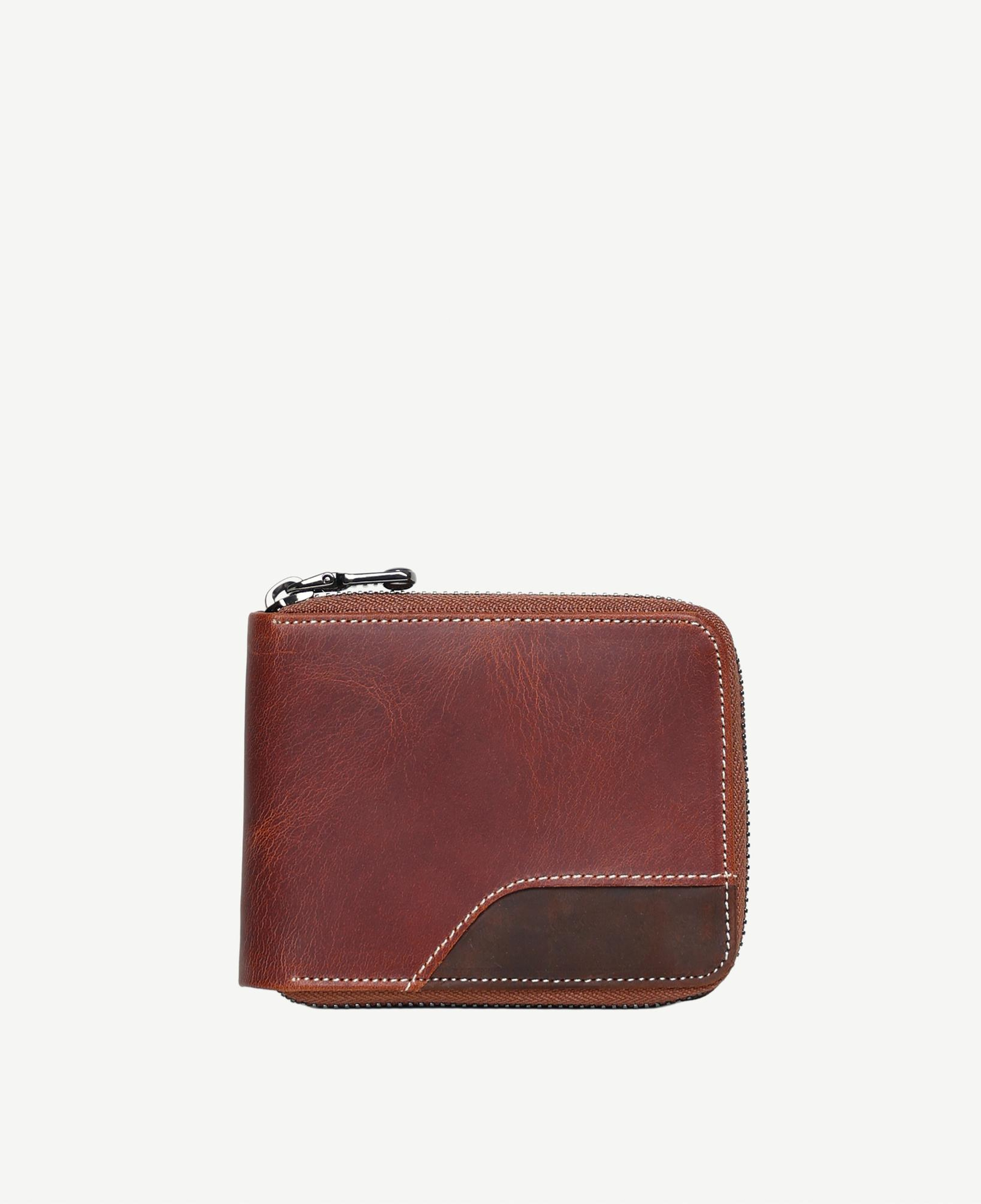 YARGICI Fermuarlı Deri Cüzdan