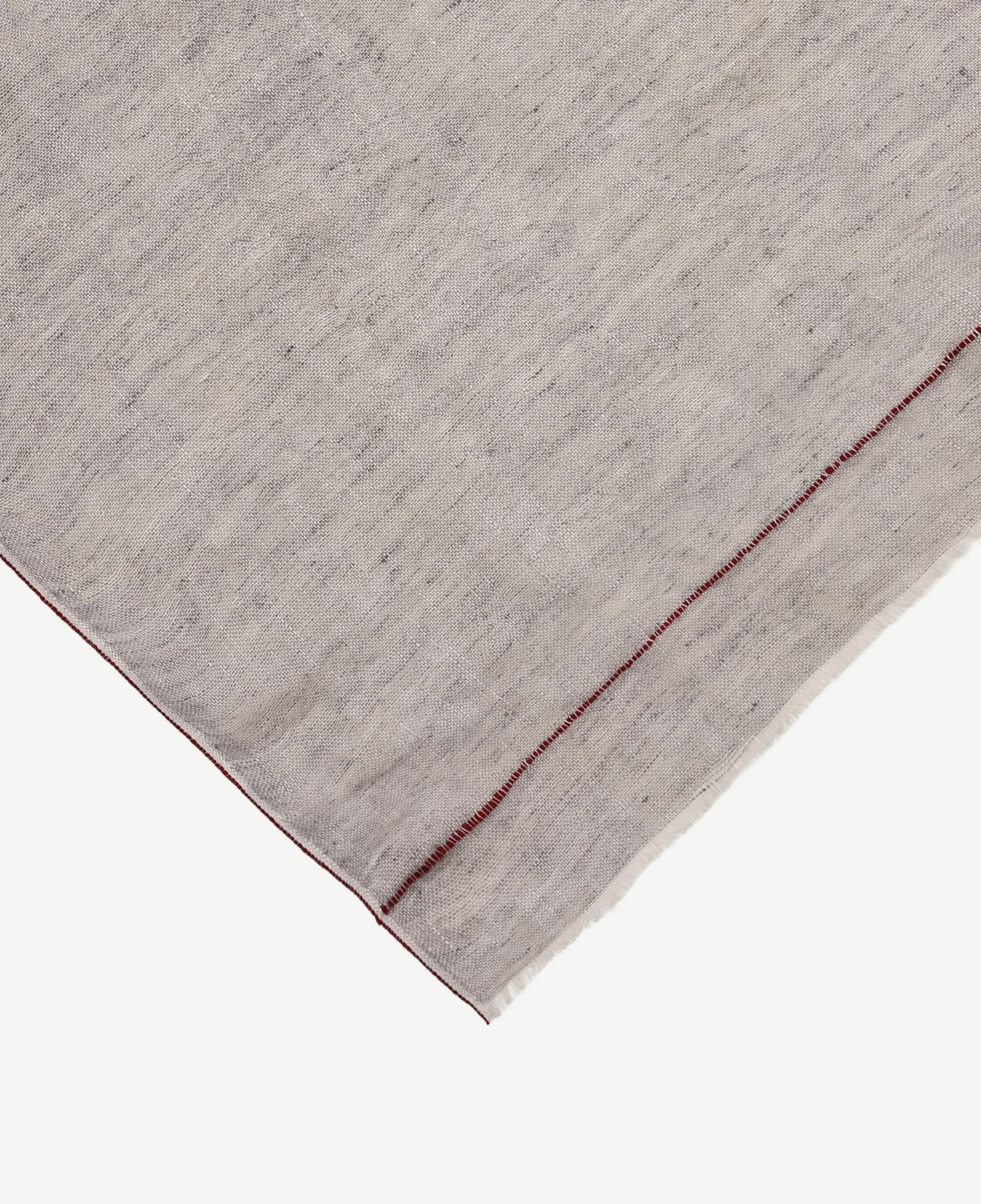 YARGICI Şerit Detaylı Maskulen Şal