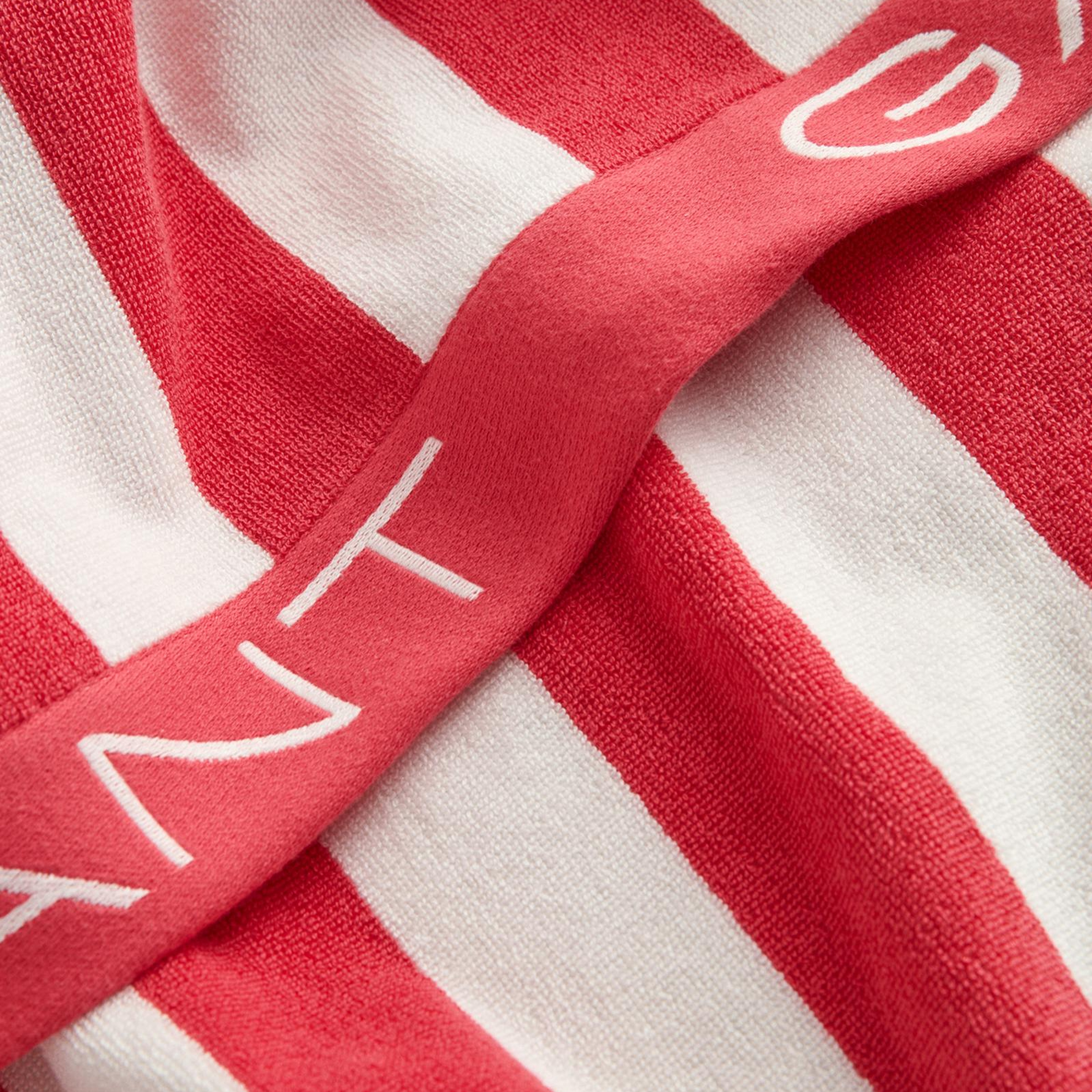 GANT Unisex Pembe Logolu Havlu