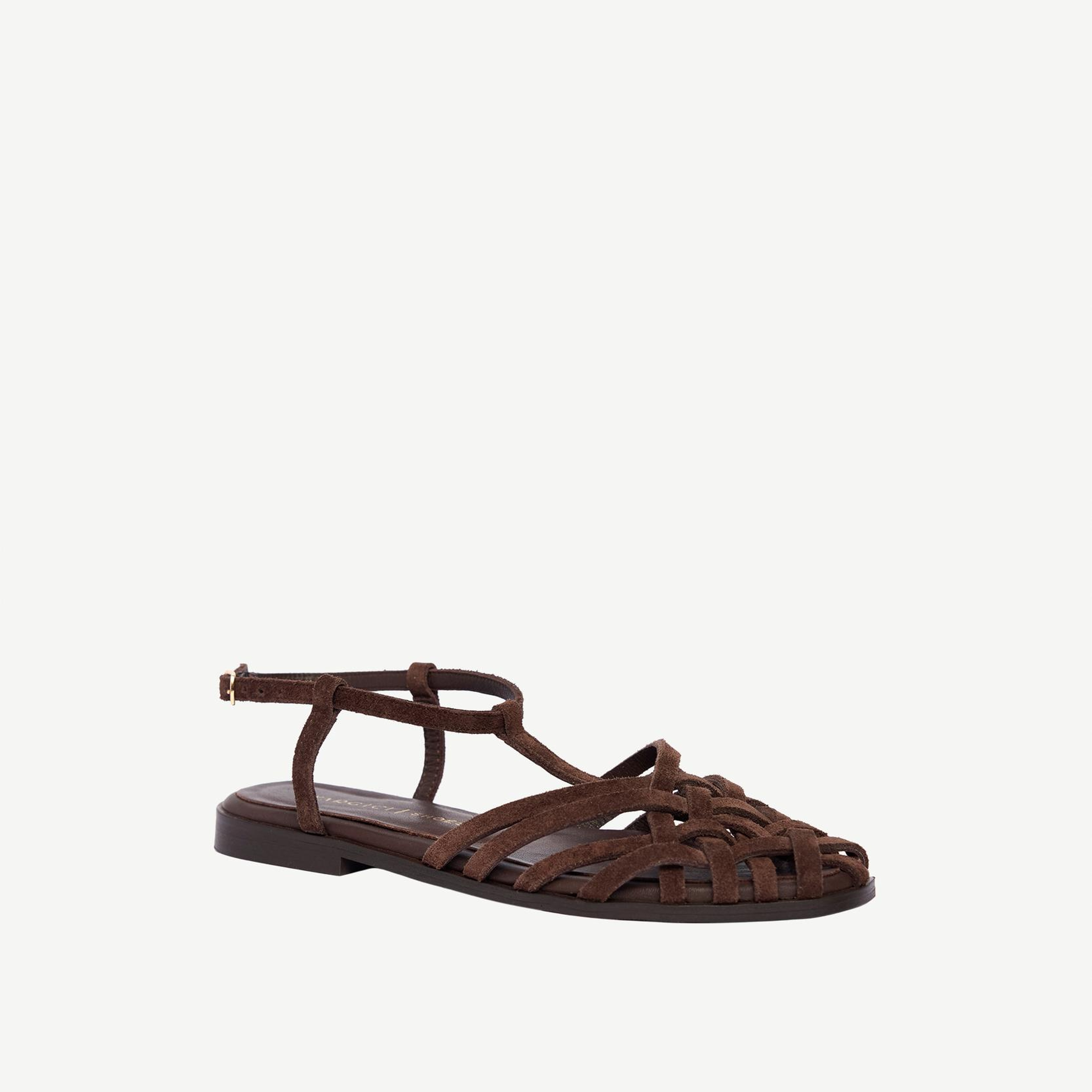 YARGICI Önü Kafesli Arkası Açık Süet Ayakkabı