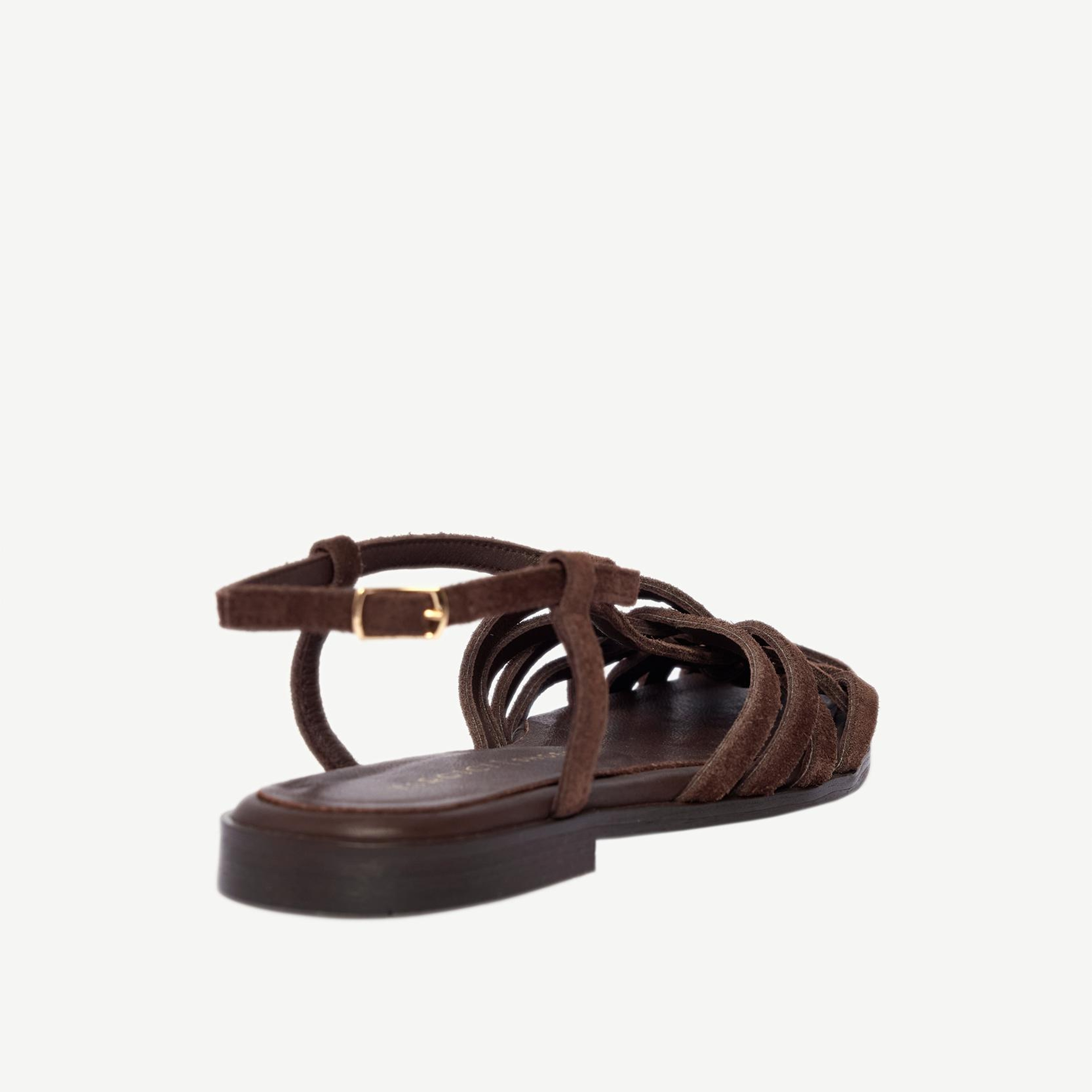 YARGICI Önü Kafesli Arkası Açık Süet Ayakkabı