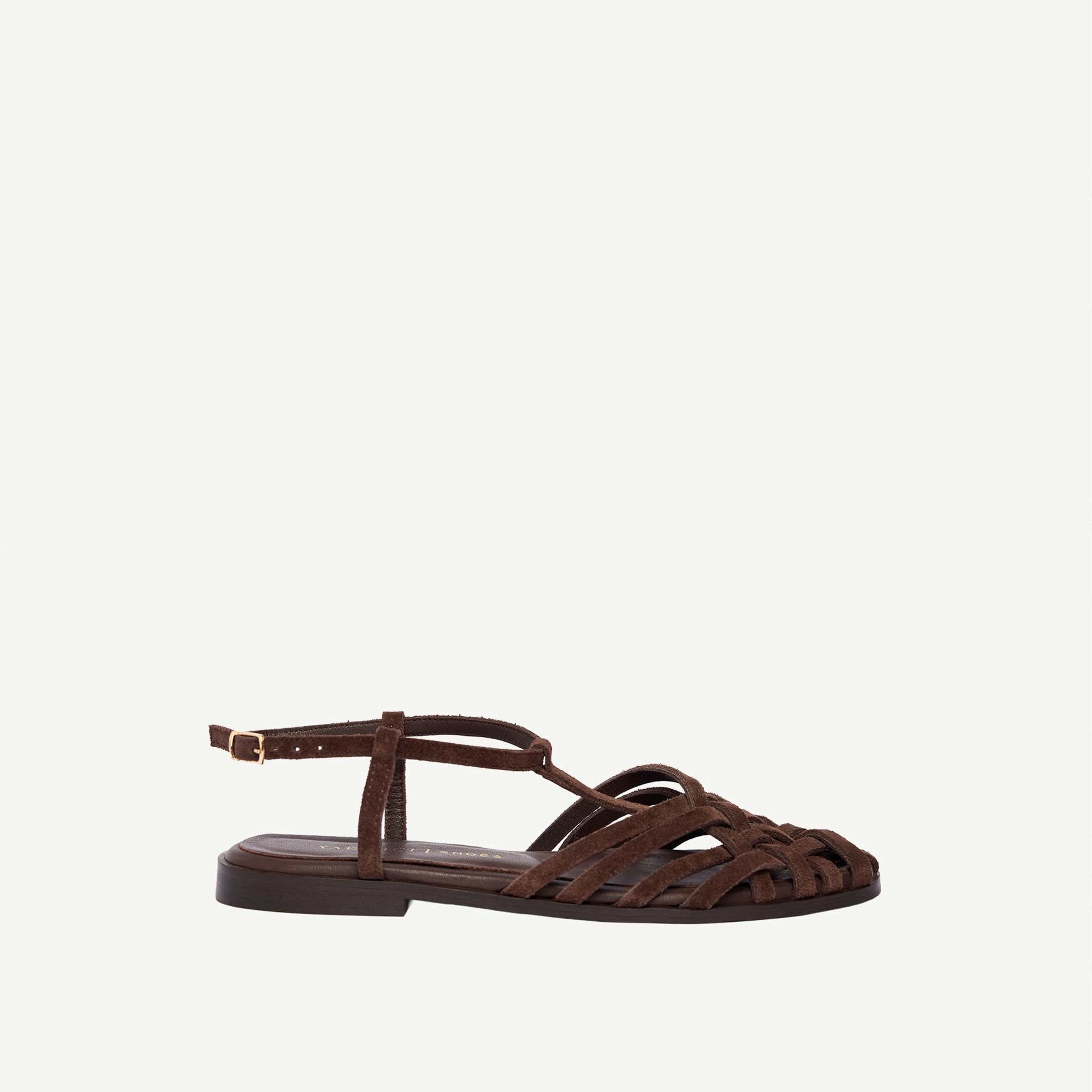 YARGICI Önü Kafesli Arkası Açık Süet Ayakkabı