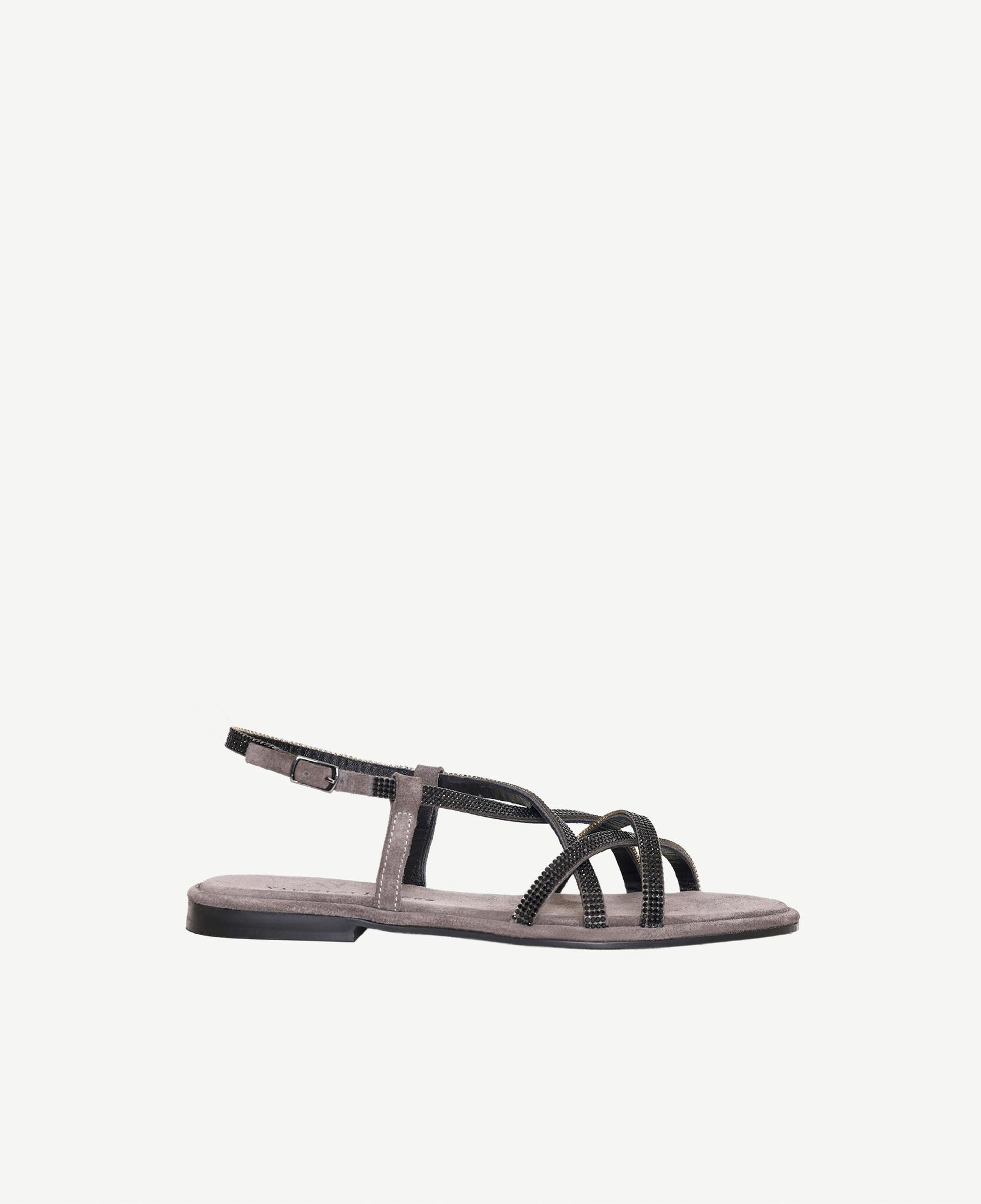 YARGICI Straslı Süet Sandalet