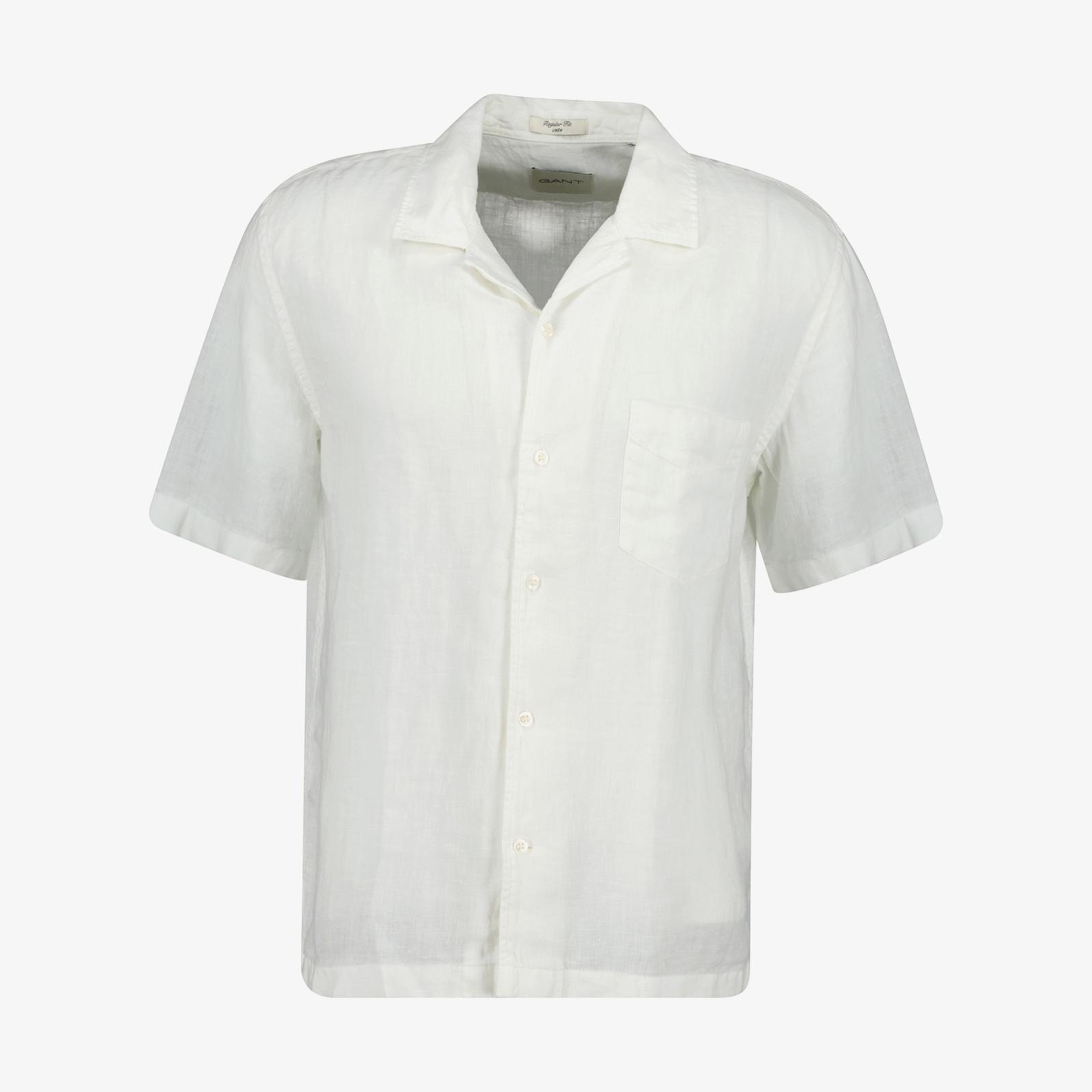 GANT Erkek Beyaz Düğmeli Yaka Gömlek