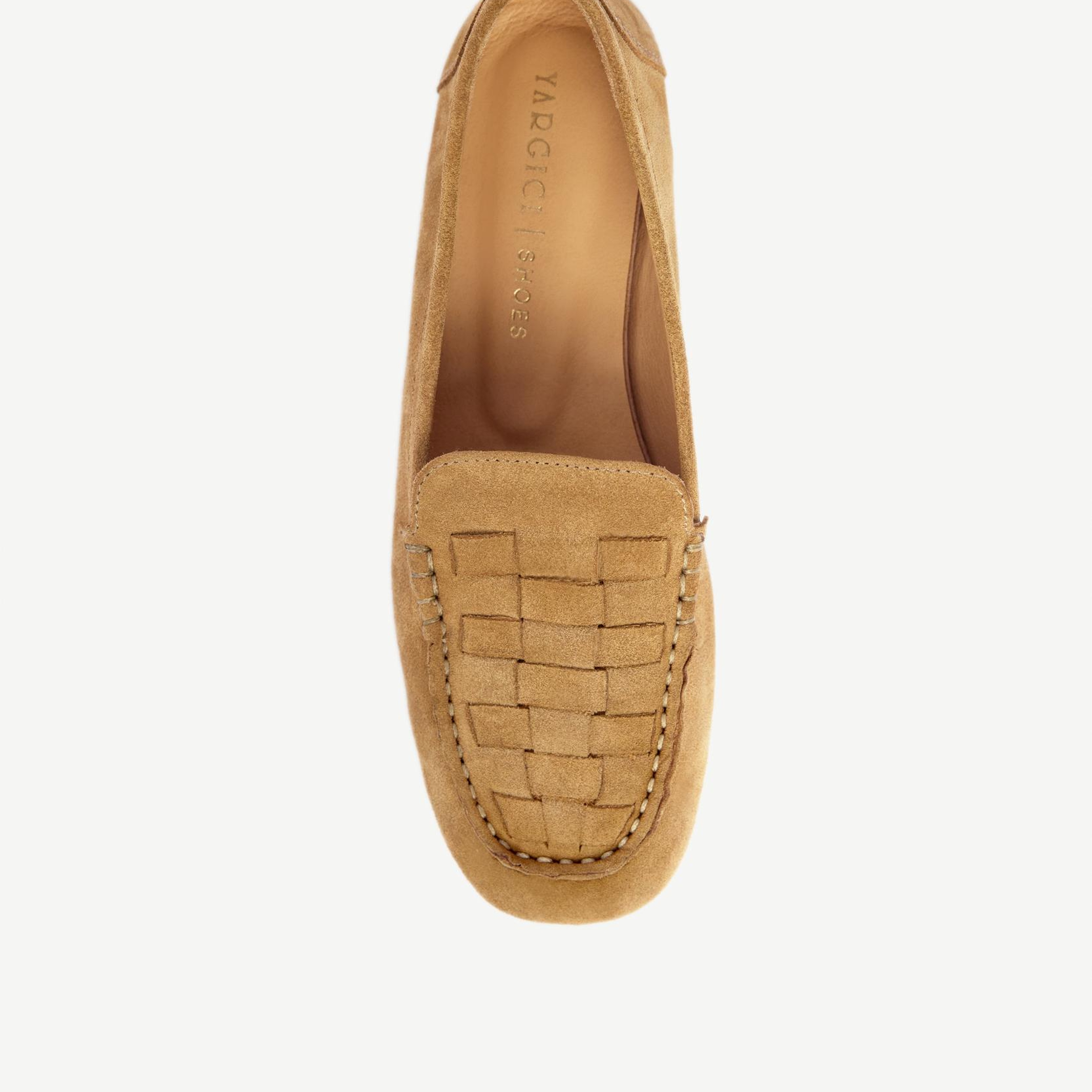YARGICI Örgü Detaylı Süet Loafer