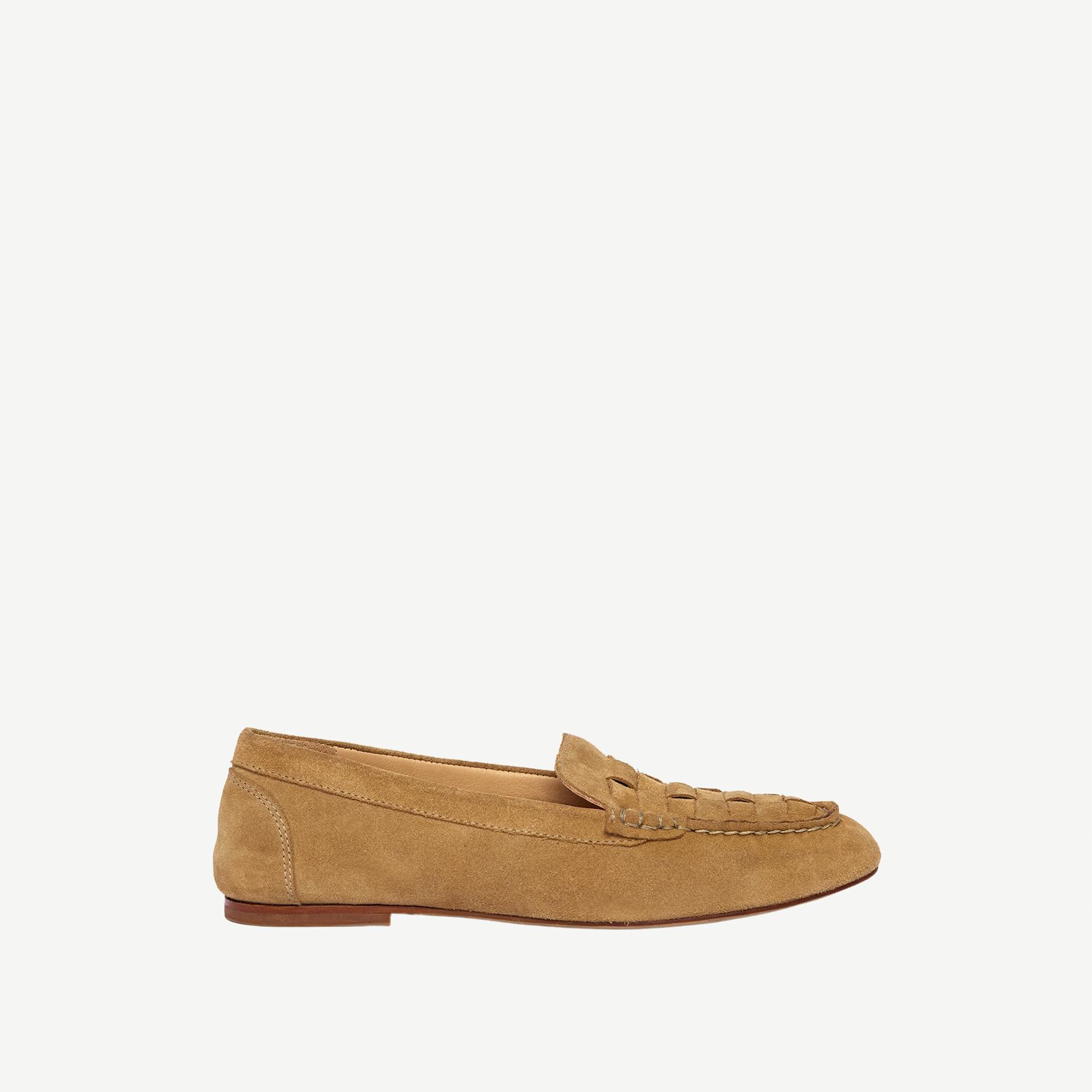 YARGICI Örgü Detaylı Süet Loafer