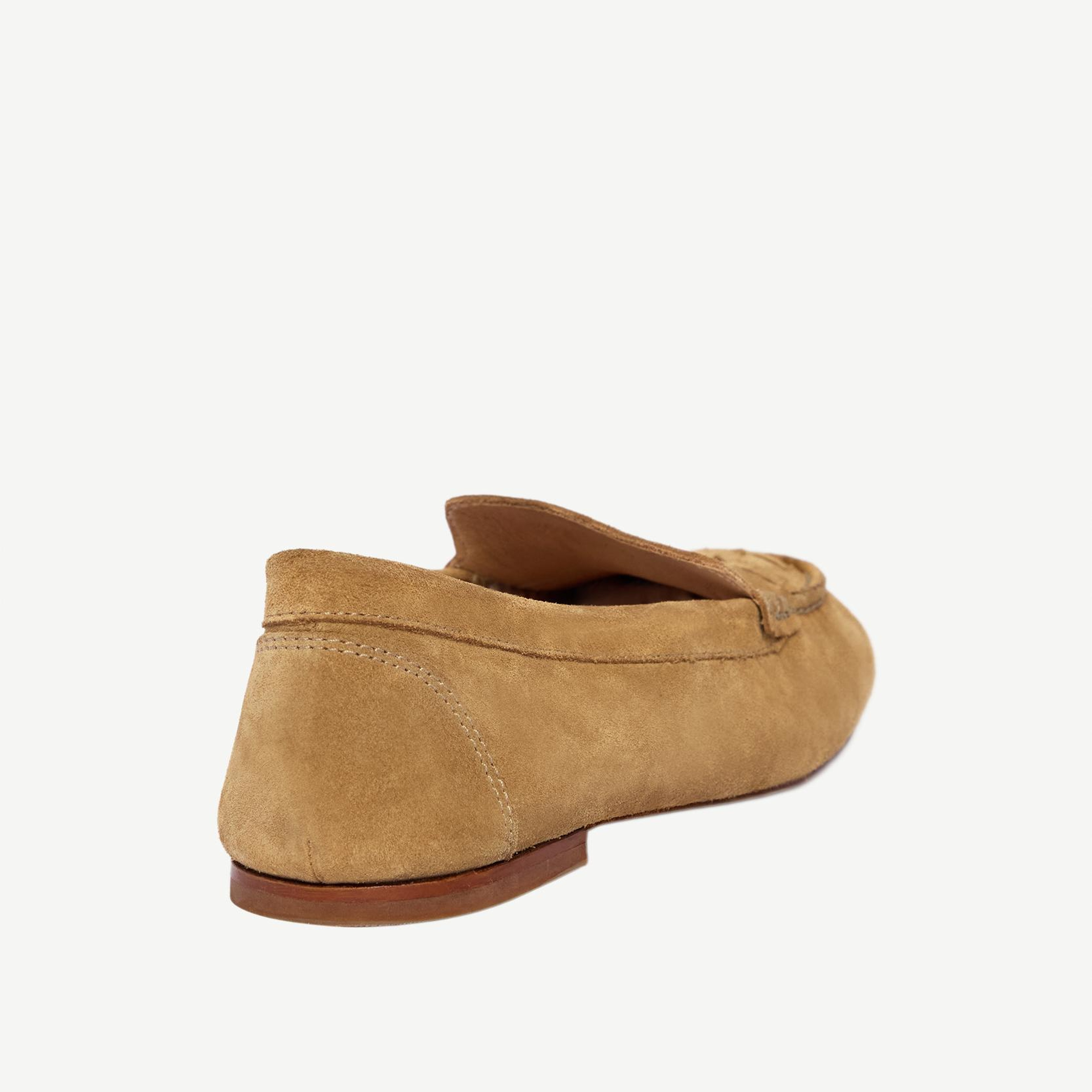 YARGICI Örgü Detaylı Süet Loafer