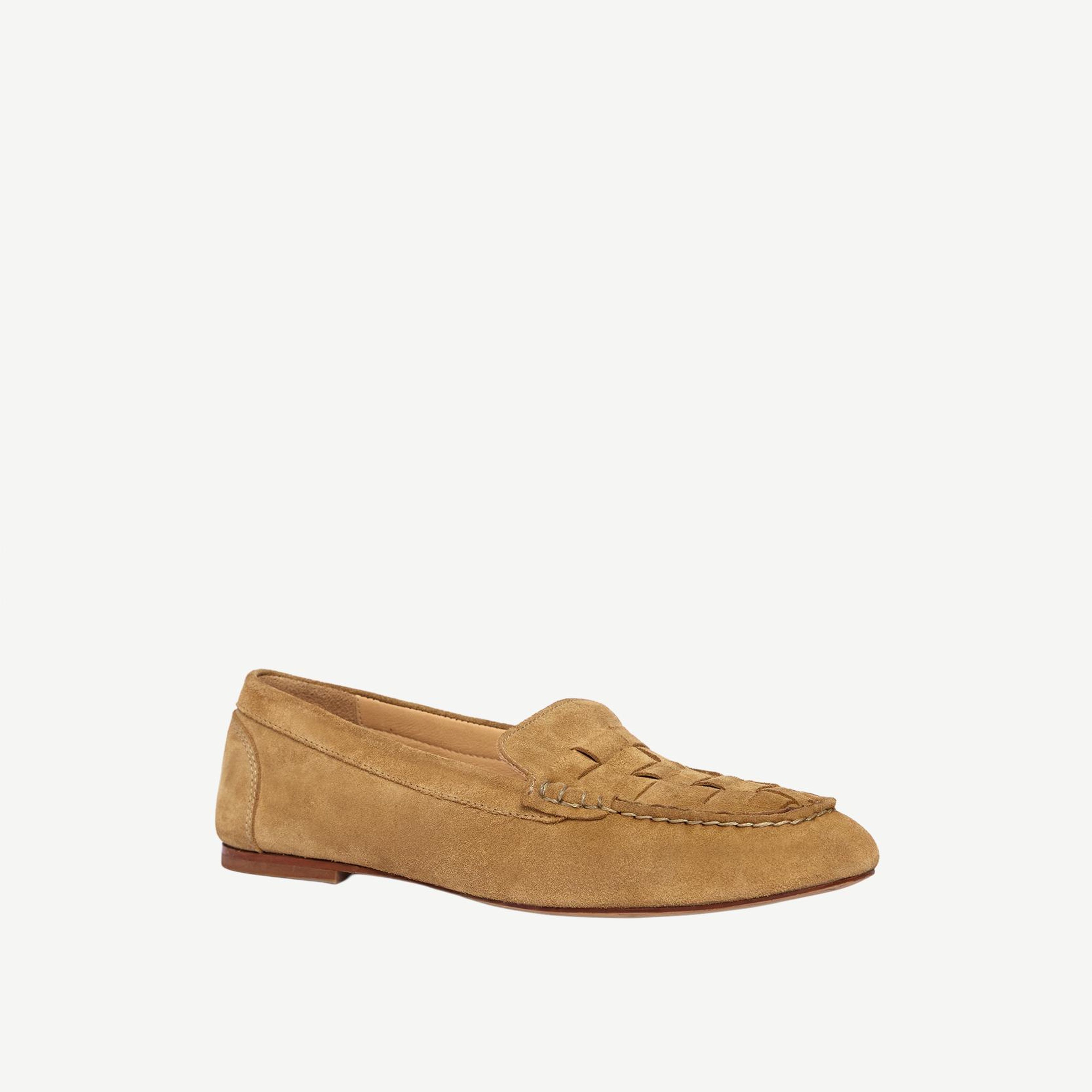 YARGICI Örgü Detaylı Süet Loafer