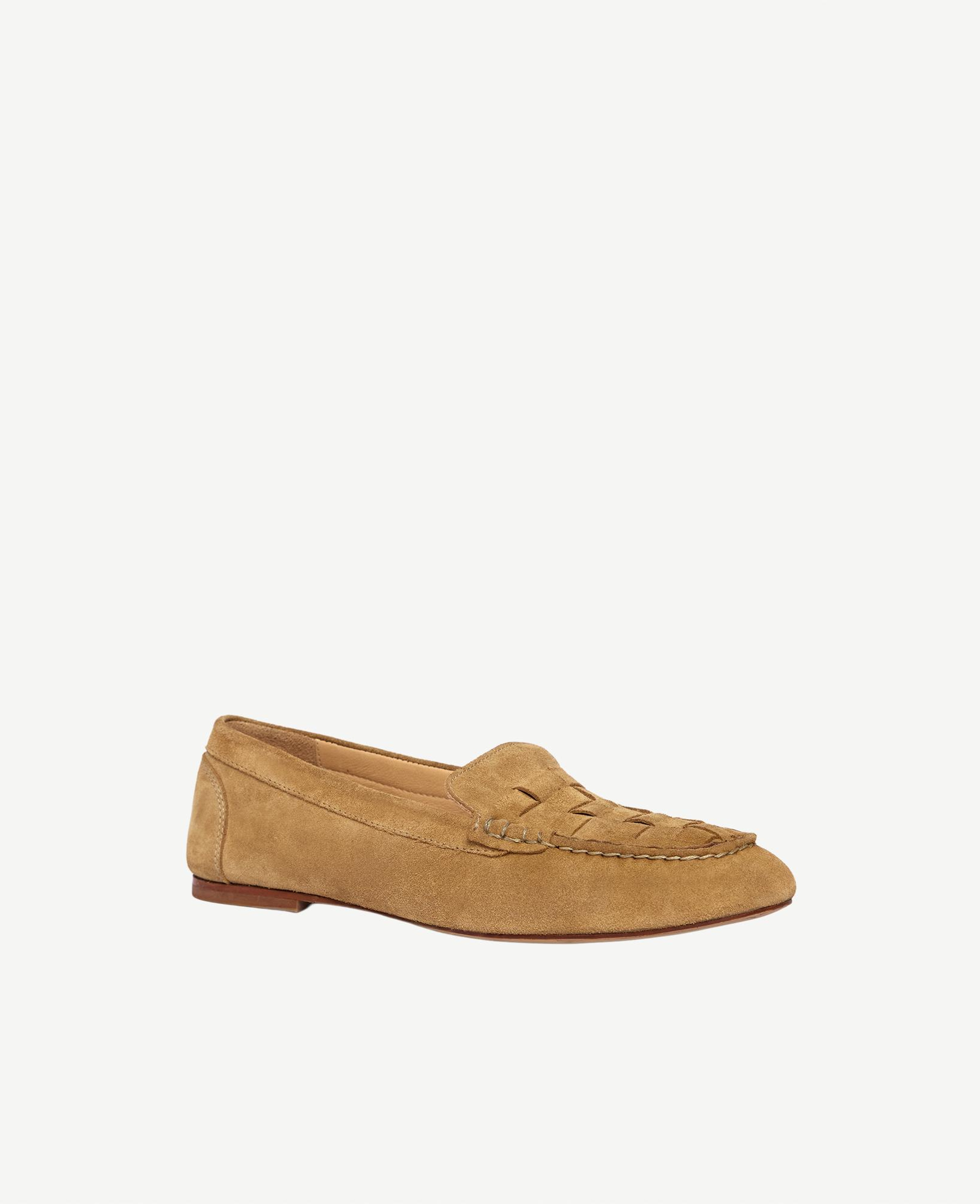 YARGICI Örgü Detaylı Süet Loafer