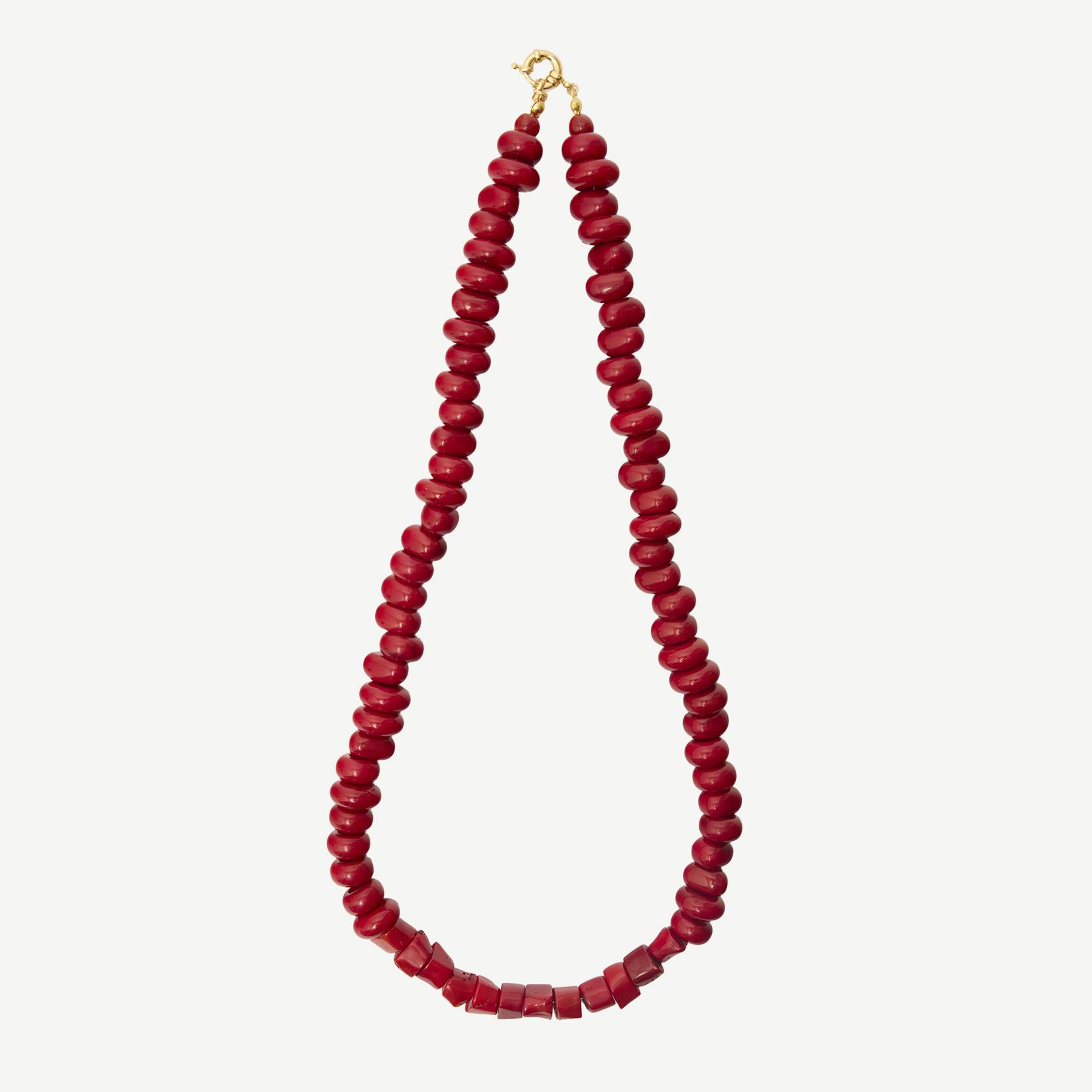 YARGICI Mercan Taşlı Uzun Kolye